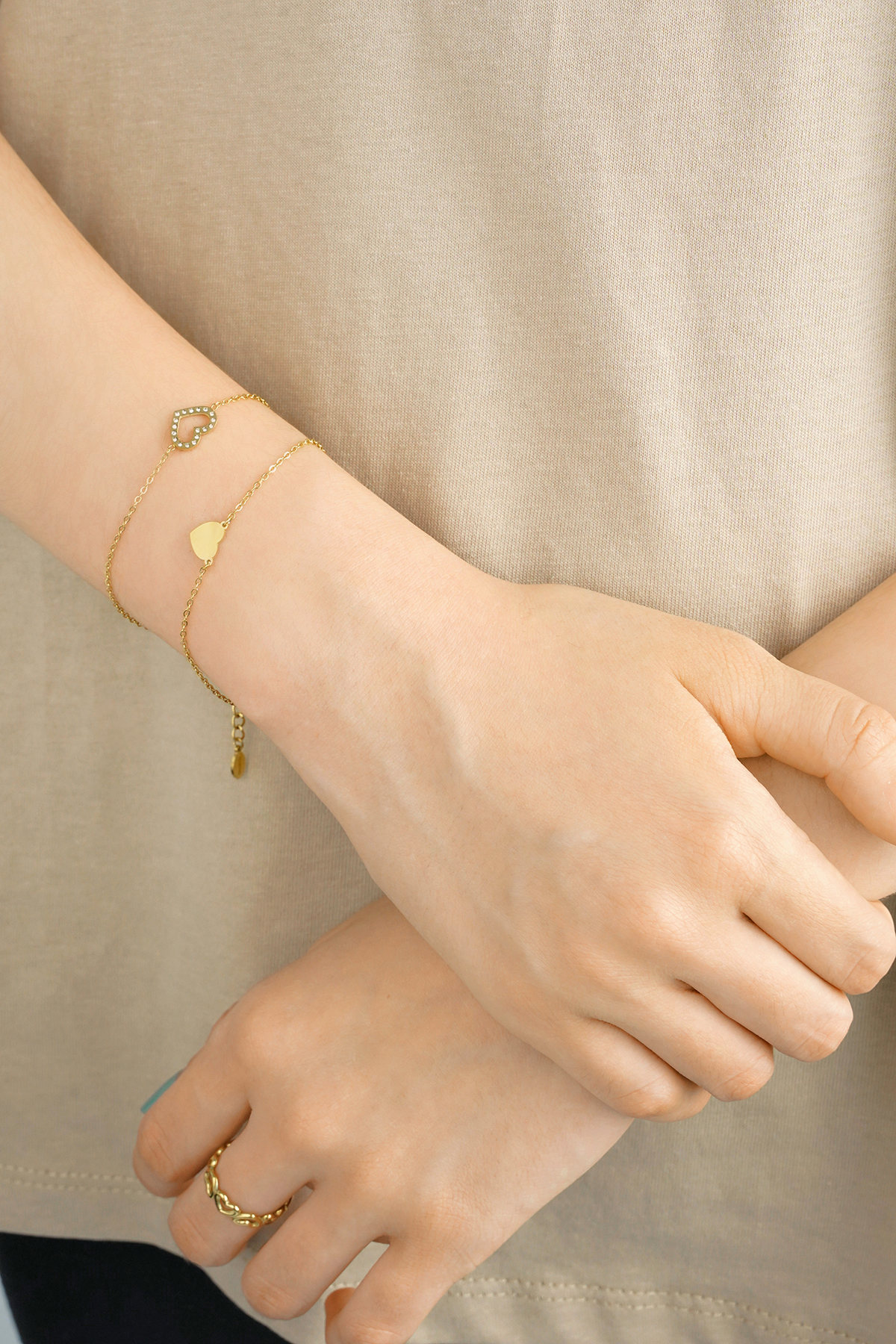 Bracelet forever bond - Gold color