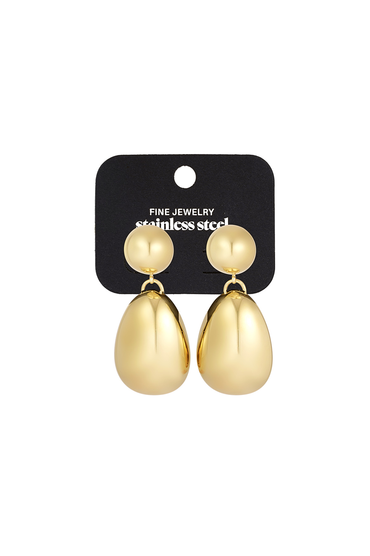 Earrings classic crush - gold h5 Picture3