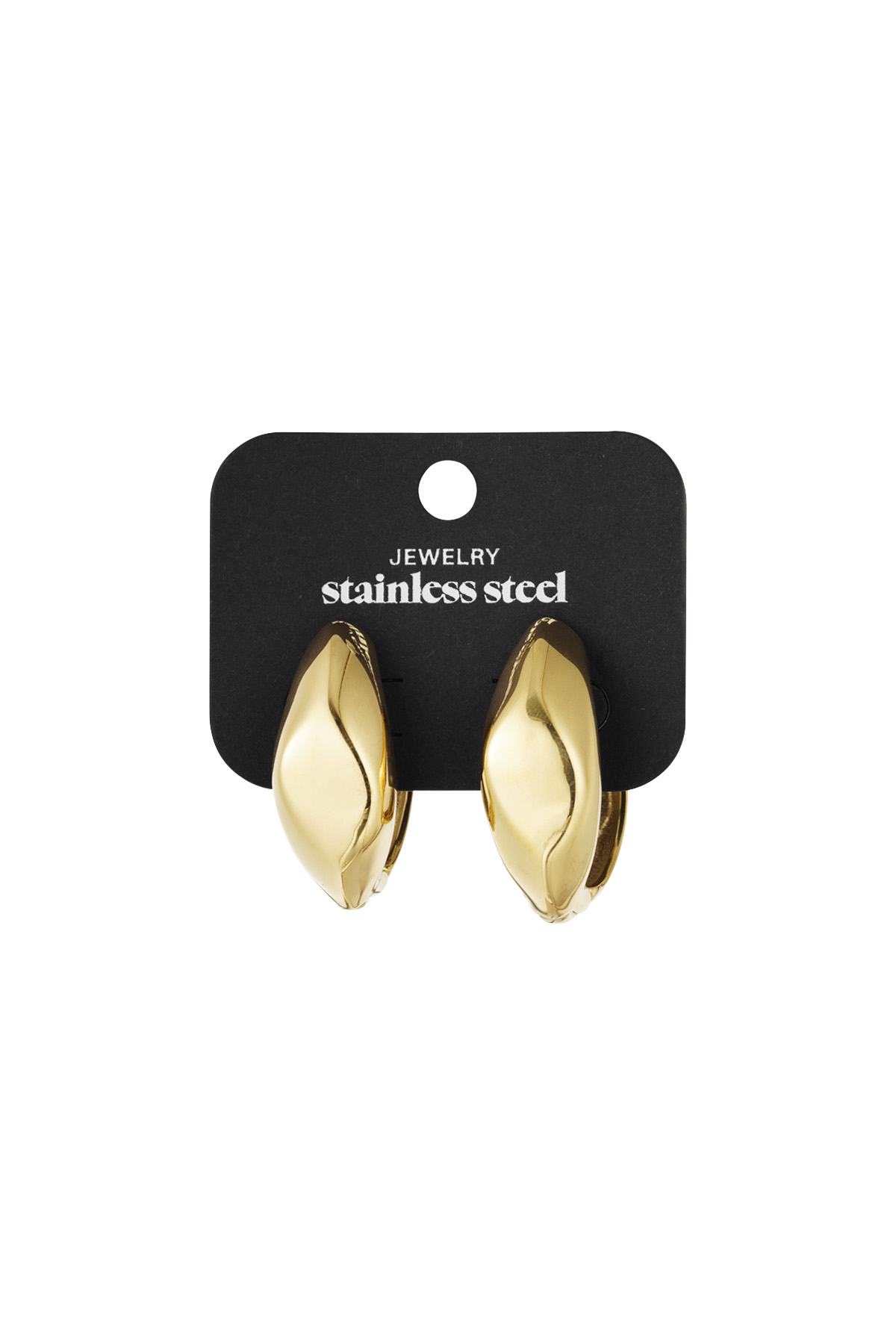 Earrings basic babe - gold h5 Picture3