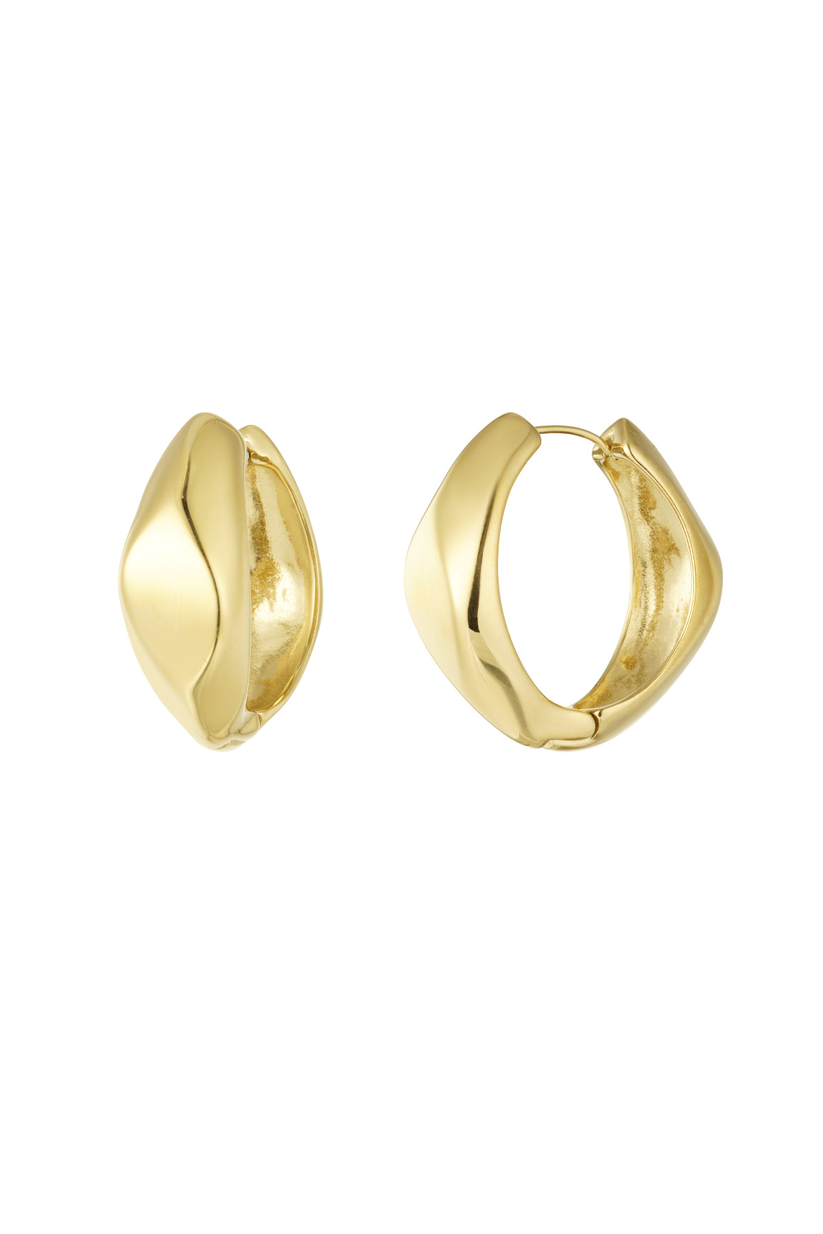 Earrings basic babe - gold h5 