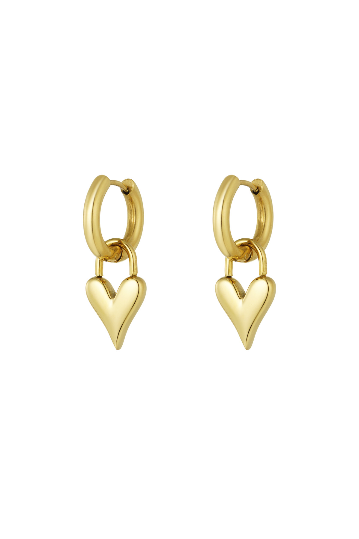Lucky love earrings - gold 
