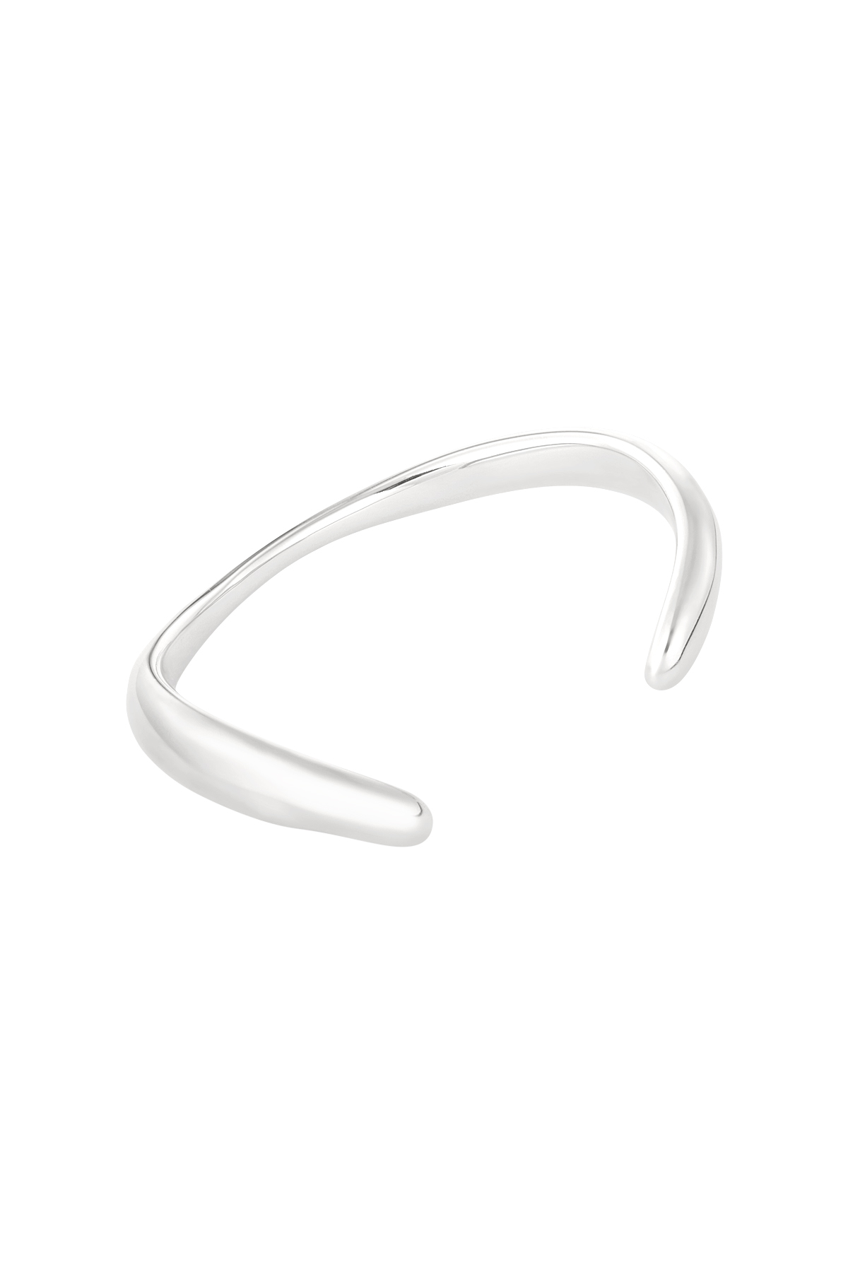 Bangle armband classic story - zilver h5 Afbeelding3