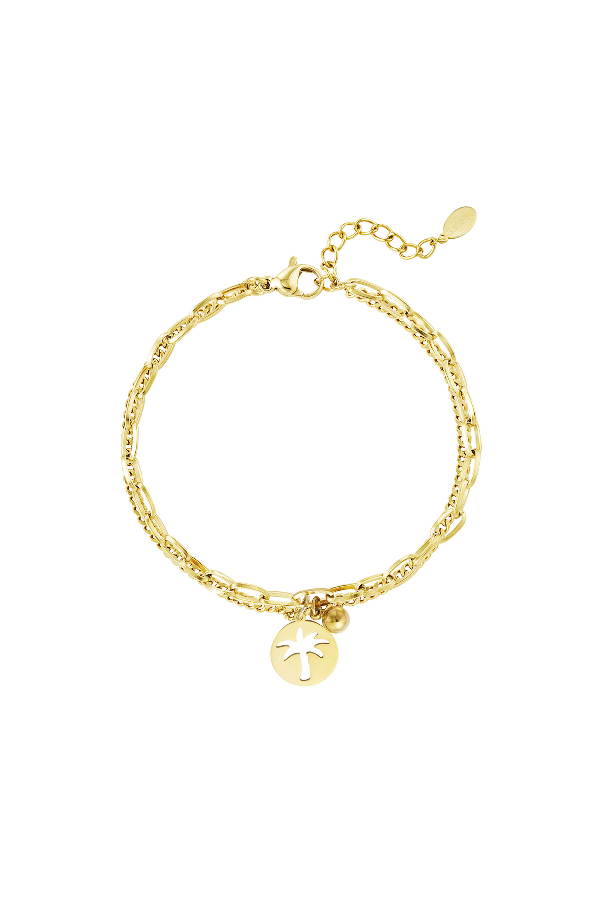 Bracelet palm life - Gold color 2