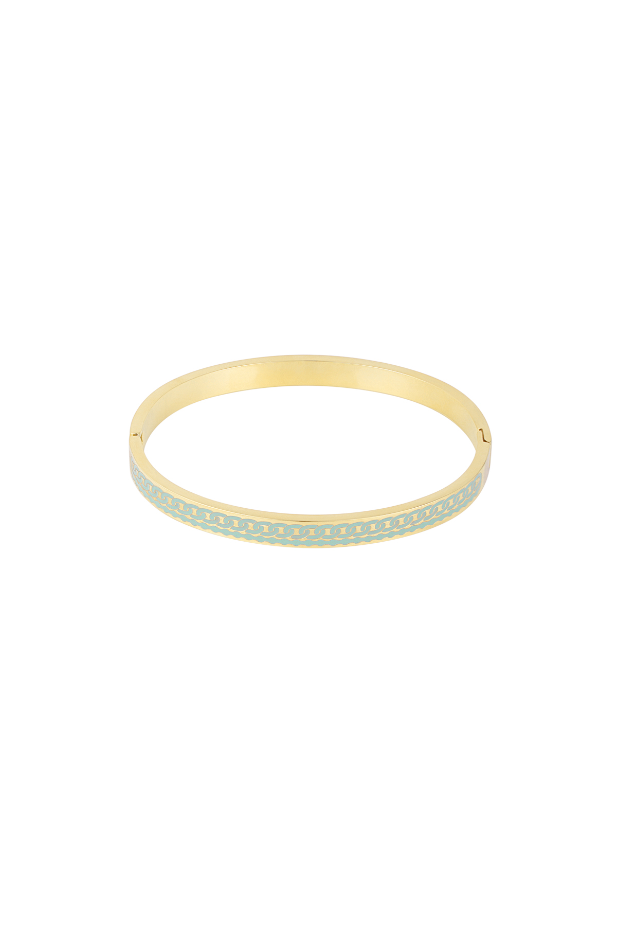 Colored slave bracelet - light blue  h5 