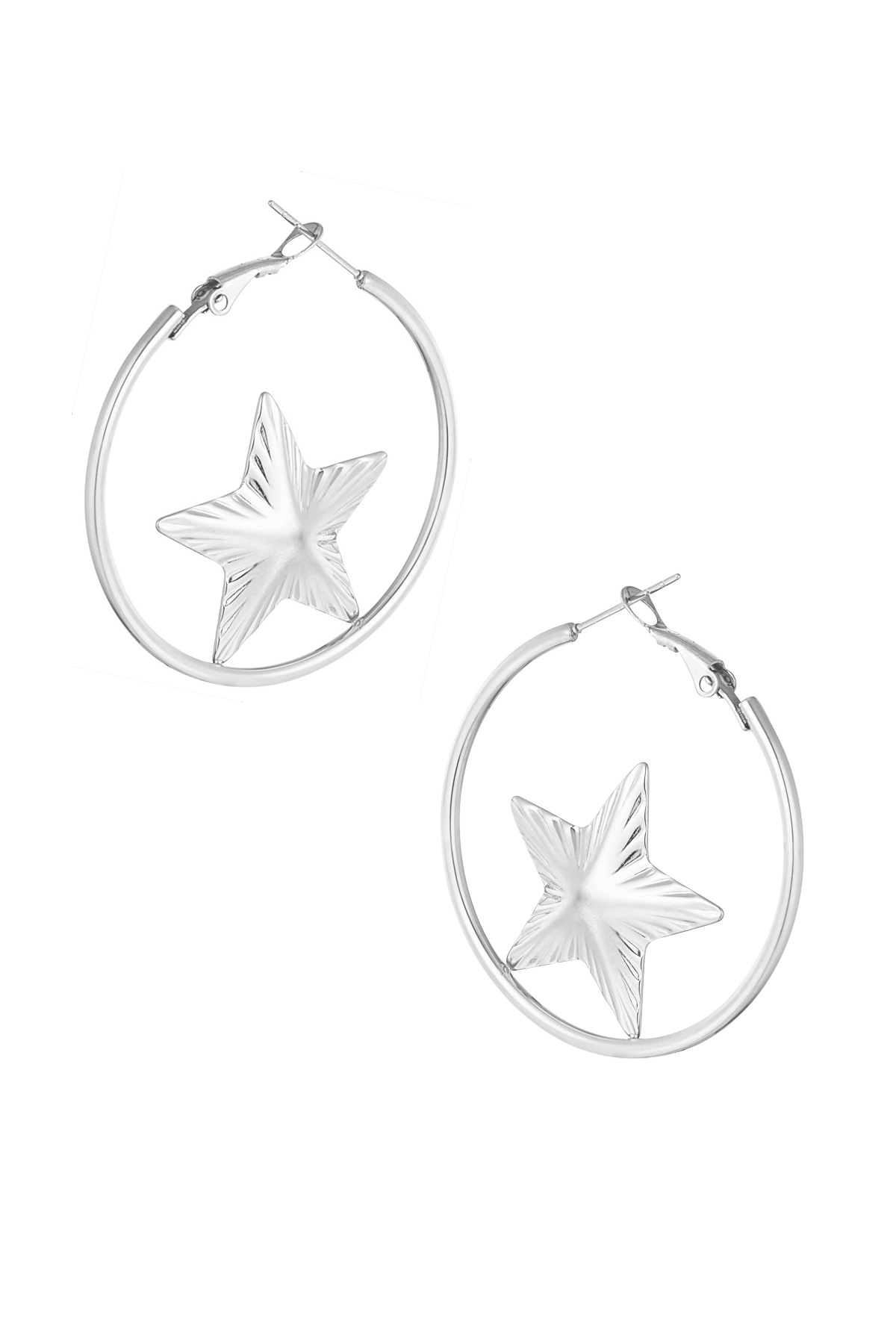 Boucles d'oreilles étoilées fabulicieuses - argent h5 