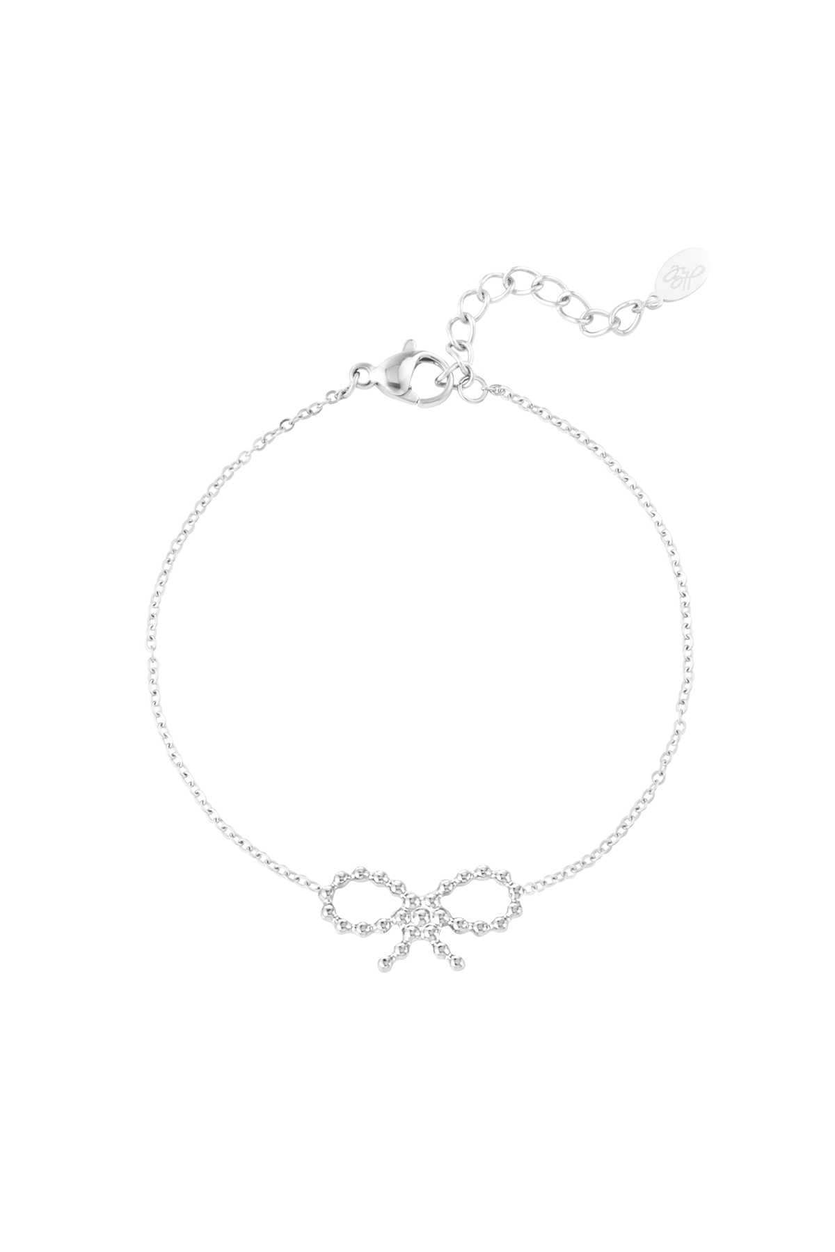 Bracelet bows sunday - silver h5 