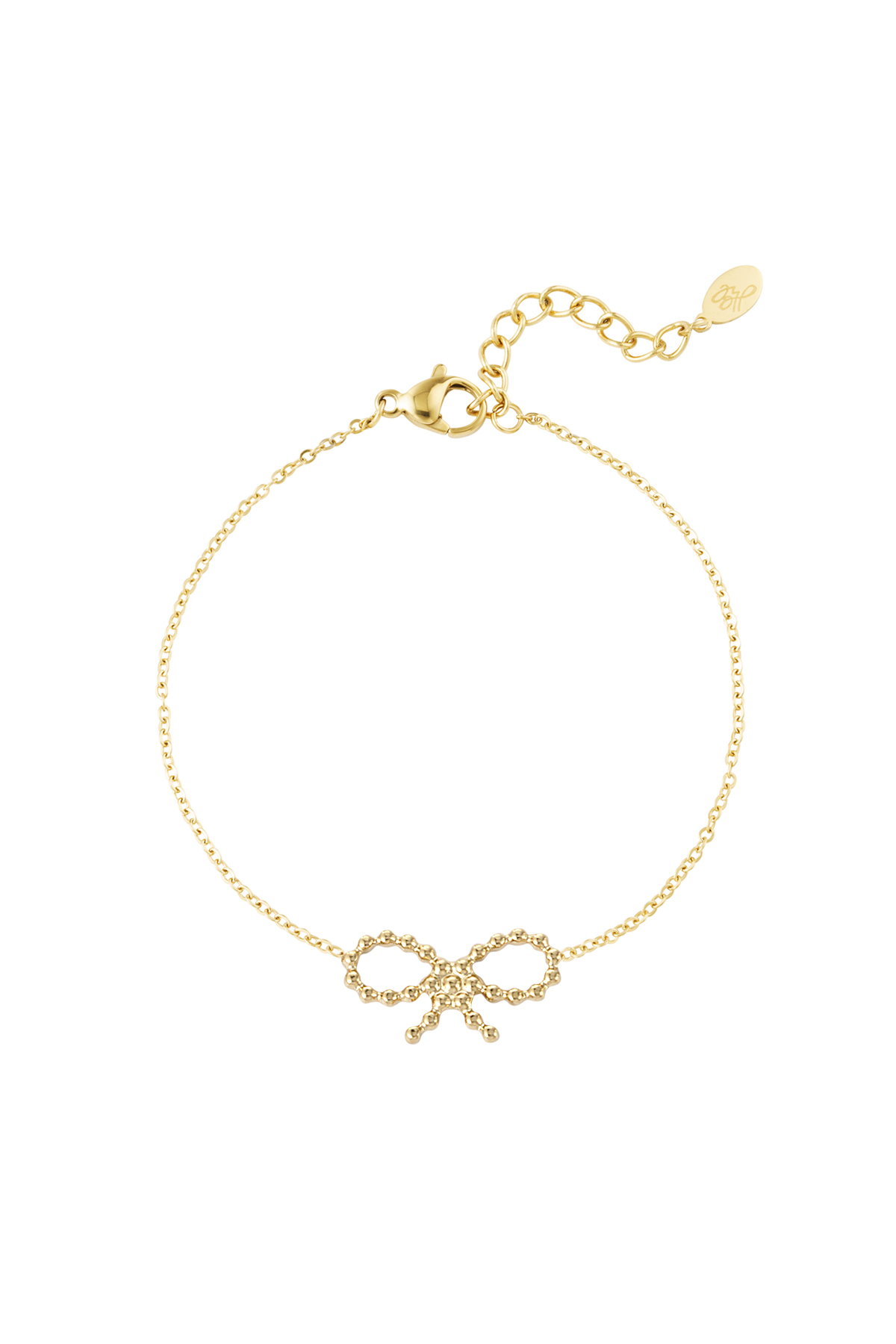 Bracelet bows sunday - gold h5 