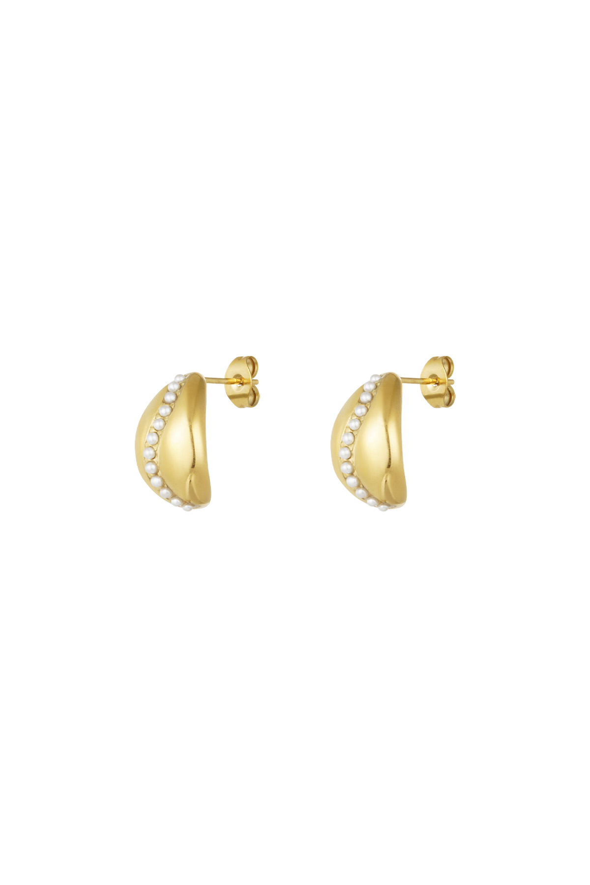 Earring sweet pearl - gold h5 