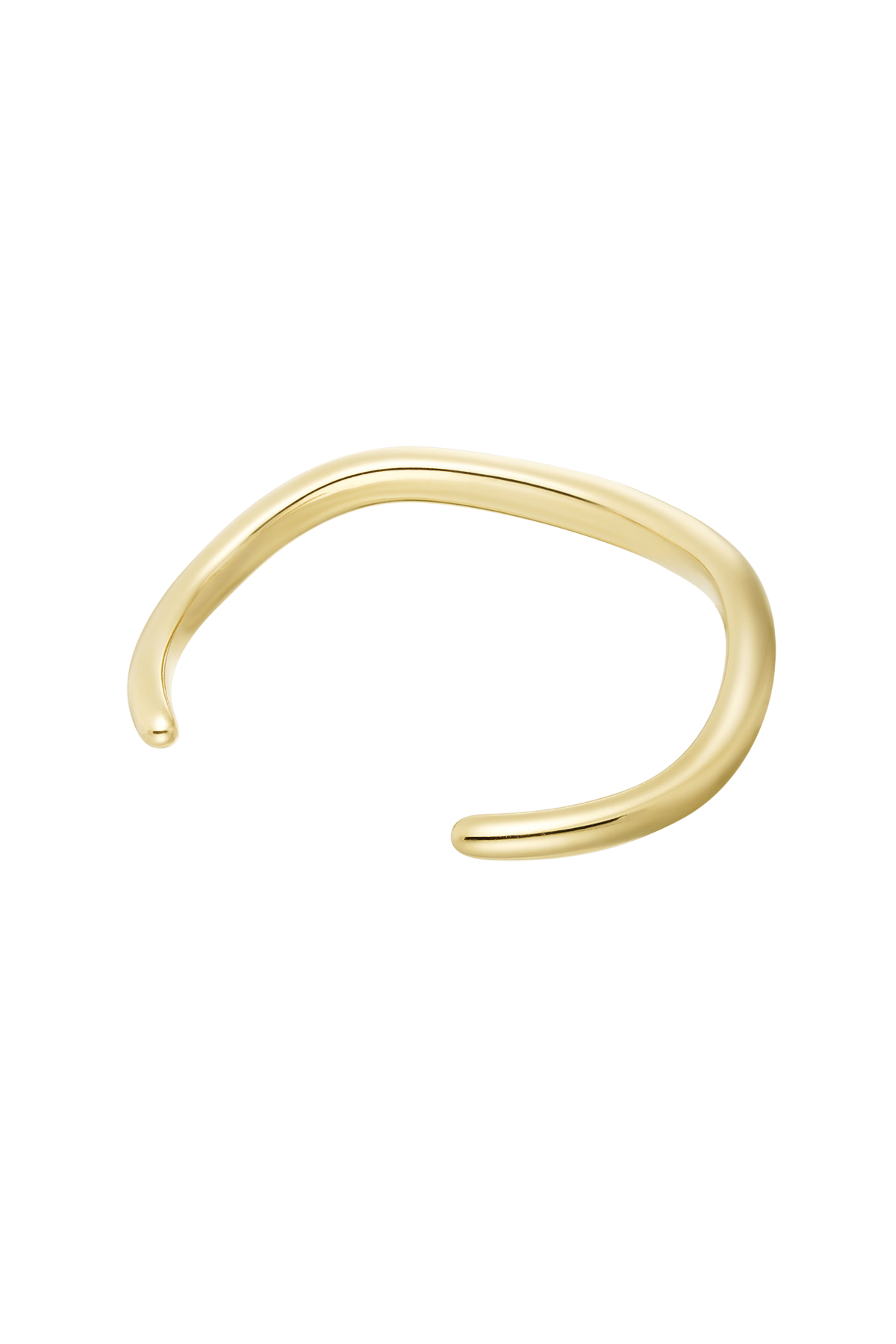 Bangle armband brave babe - goud h5 Afbeelding3