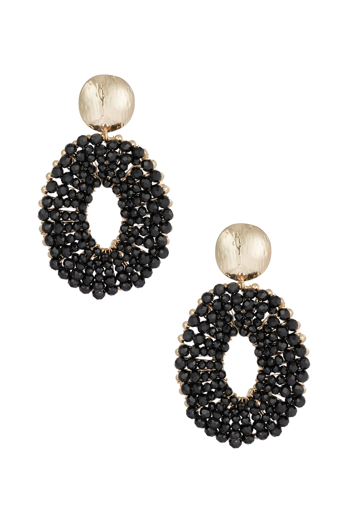 Colourful Fiesta Earrings - black h5 