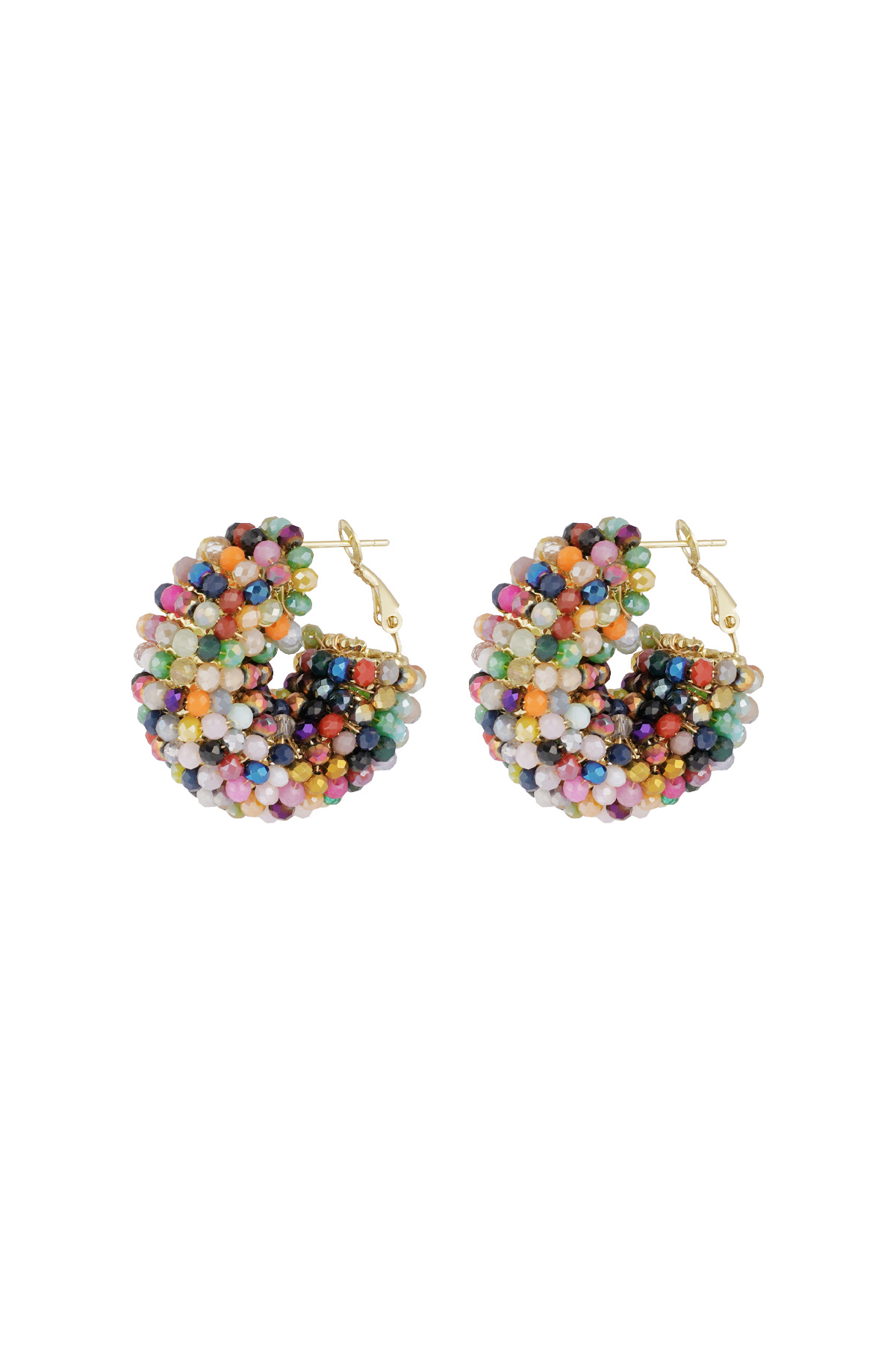 Happy Beads earrings - multi h5 