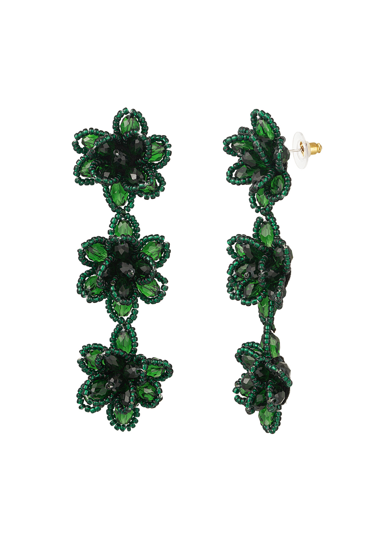 Pendientes de primavera Blossom - verde h5 