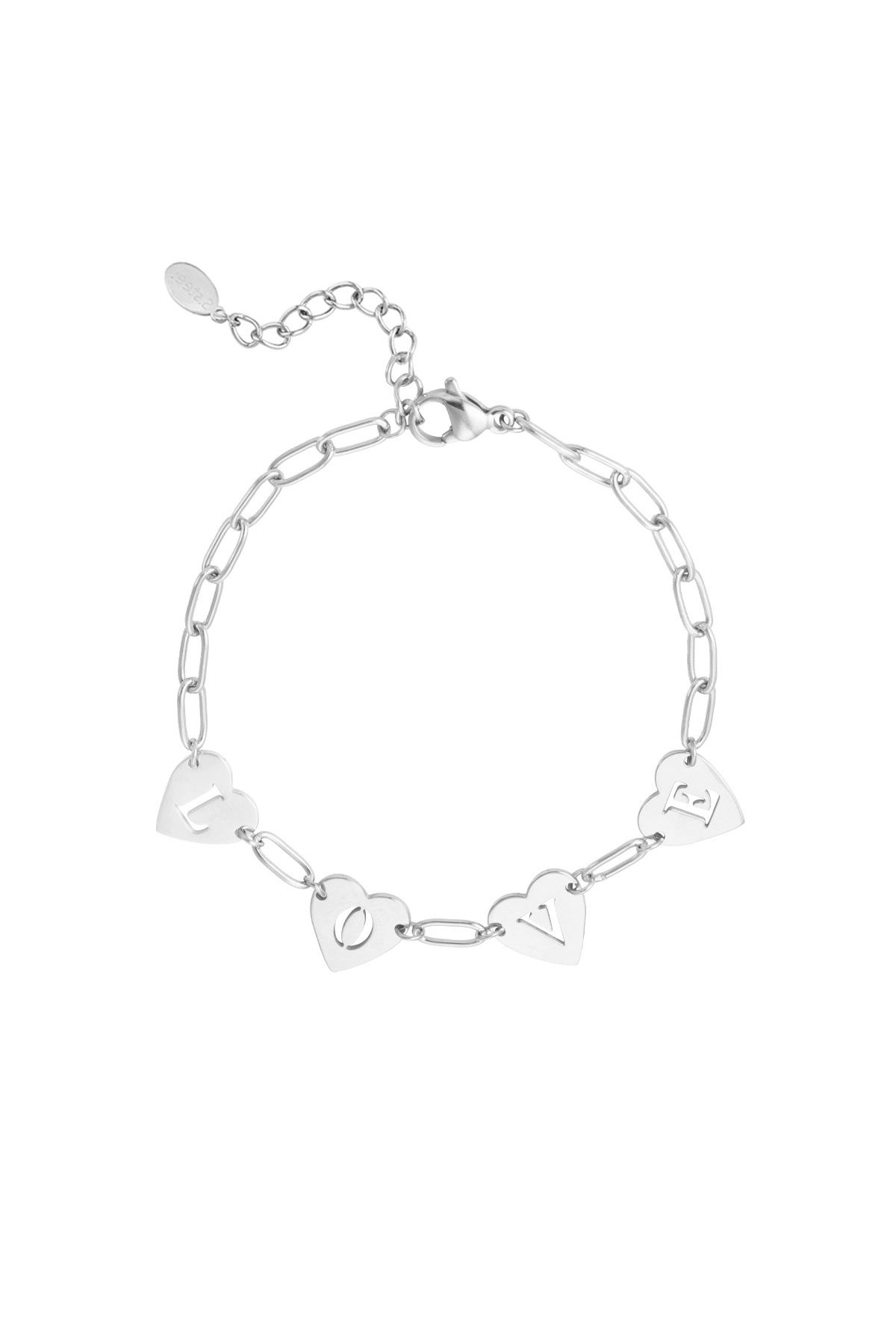 Bracelet à maillons aimants - argent h5 