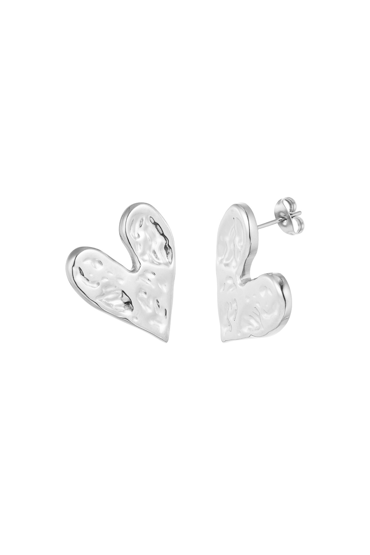 Earrings my love - silver h5 