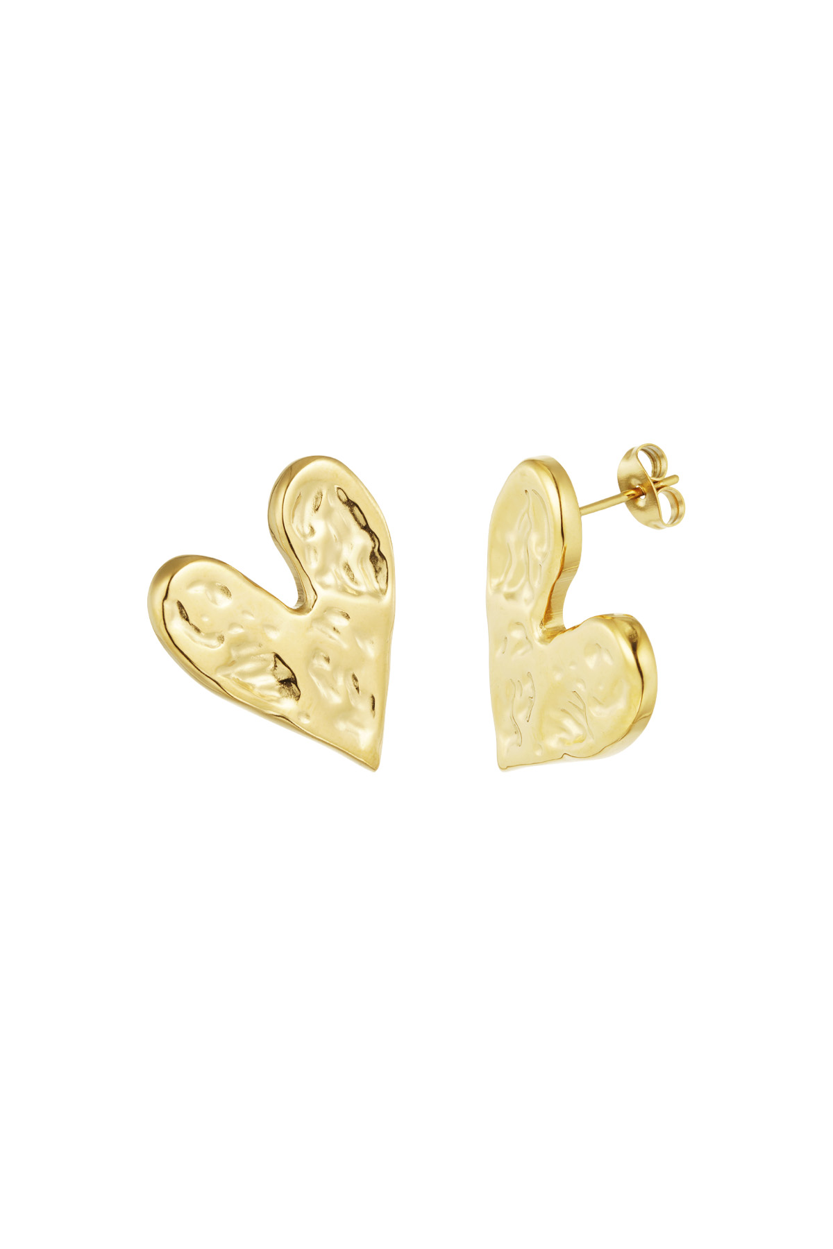 Earrings my love - gold h5 