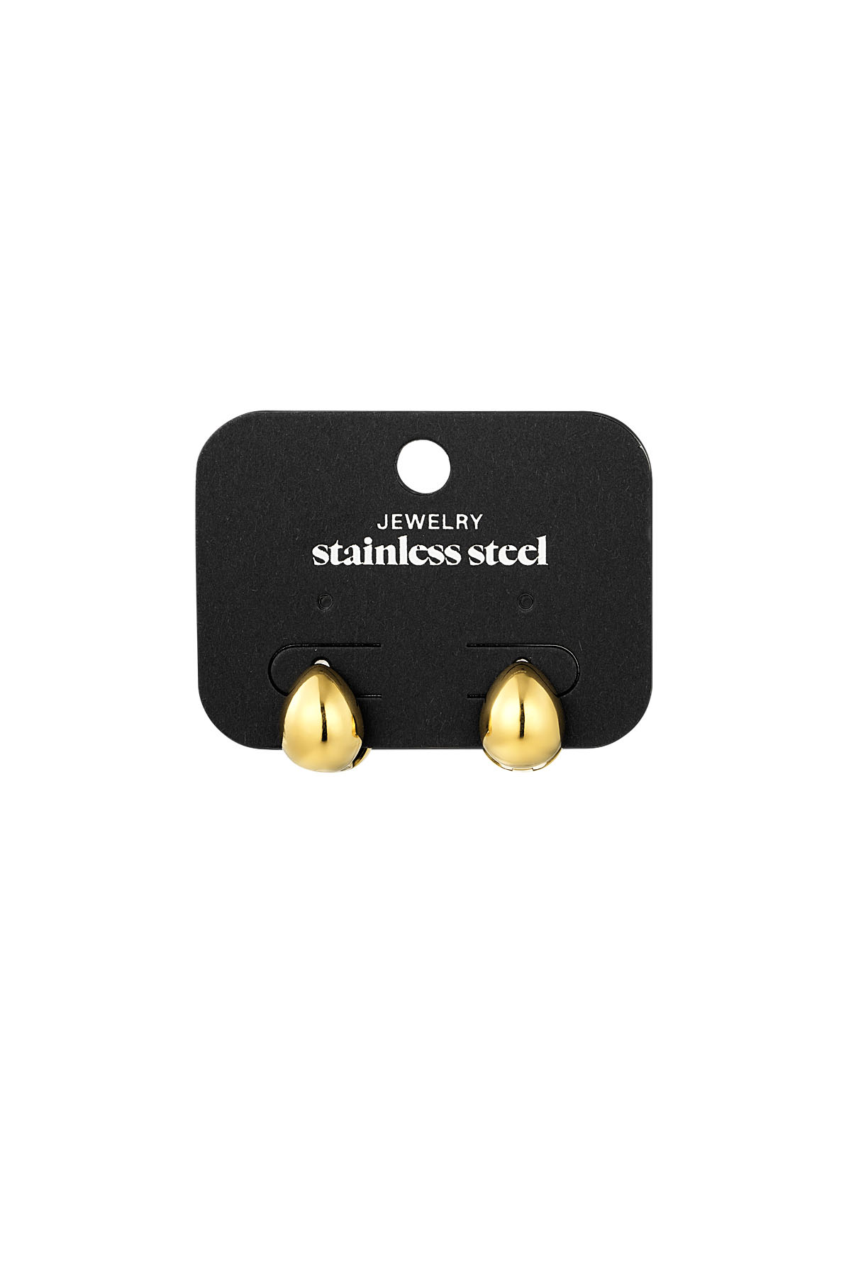 Earrings drop shape - gold h5 Picture3