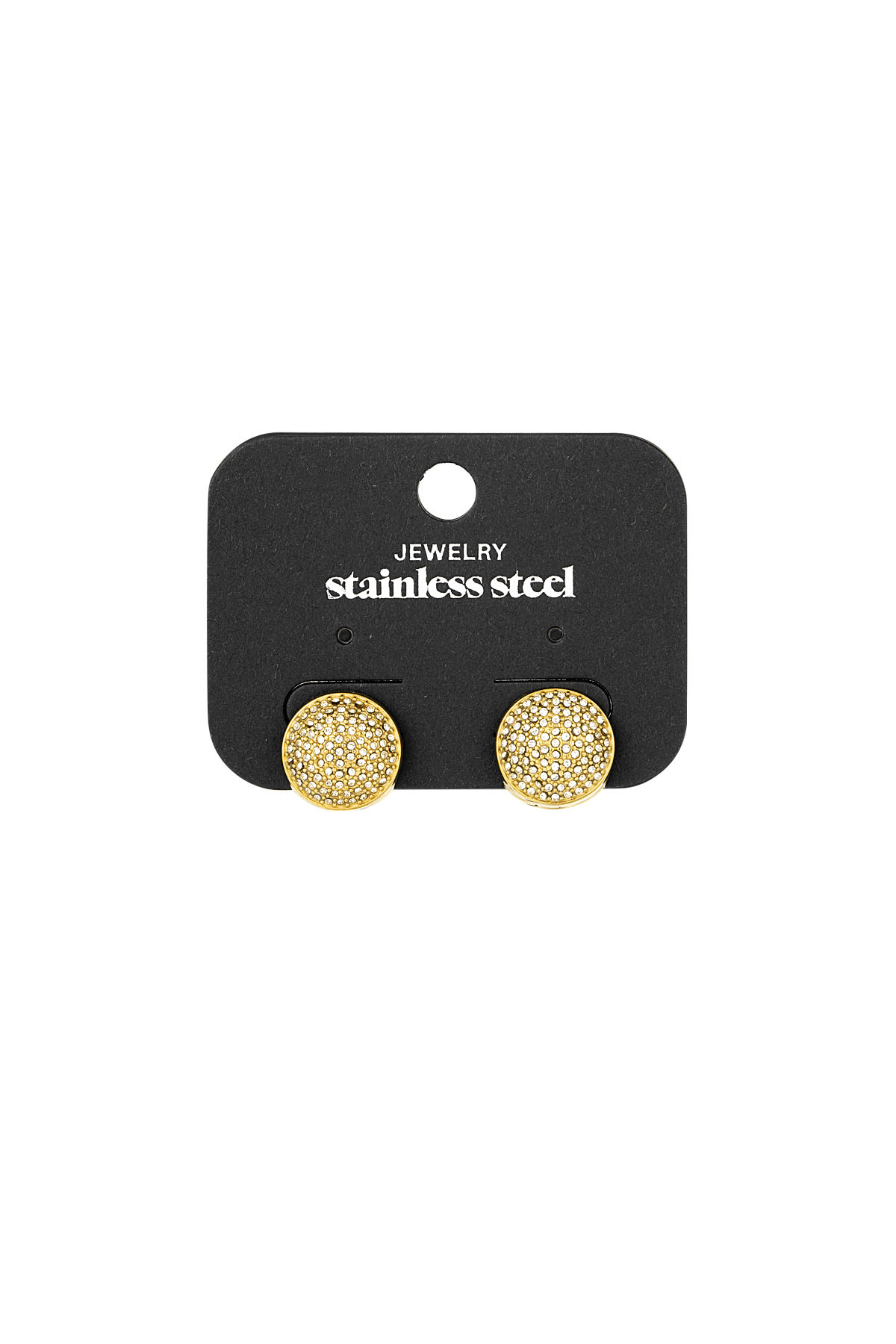 Earrings sparkle everyday - gold h5 Picture4