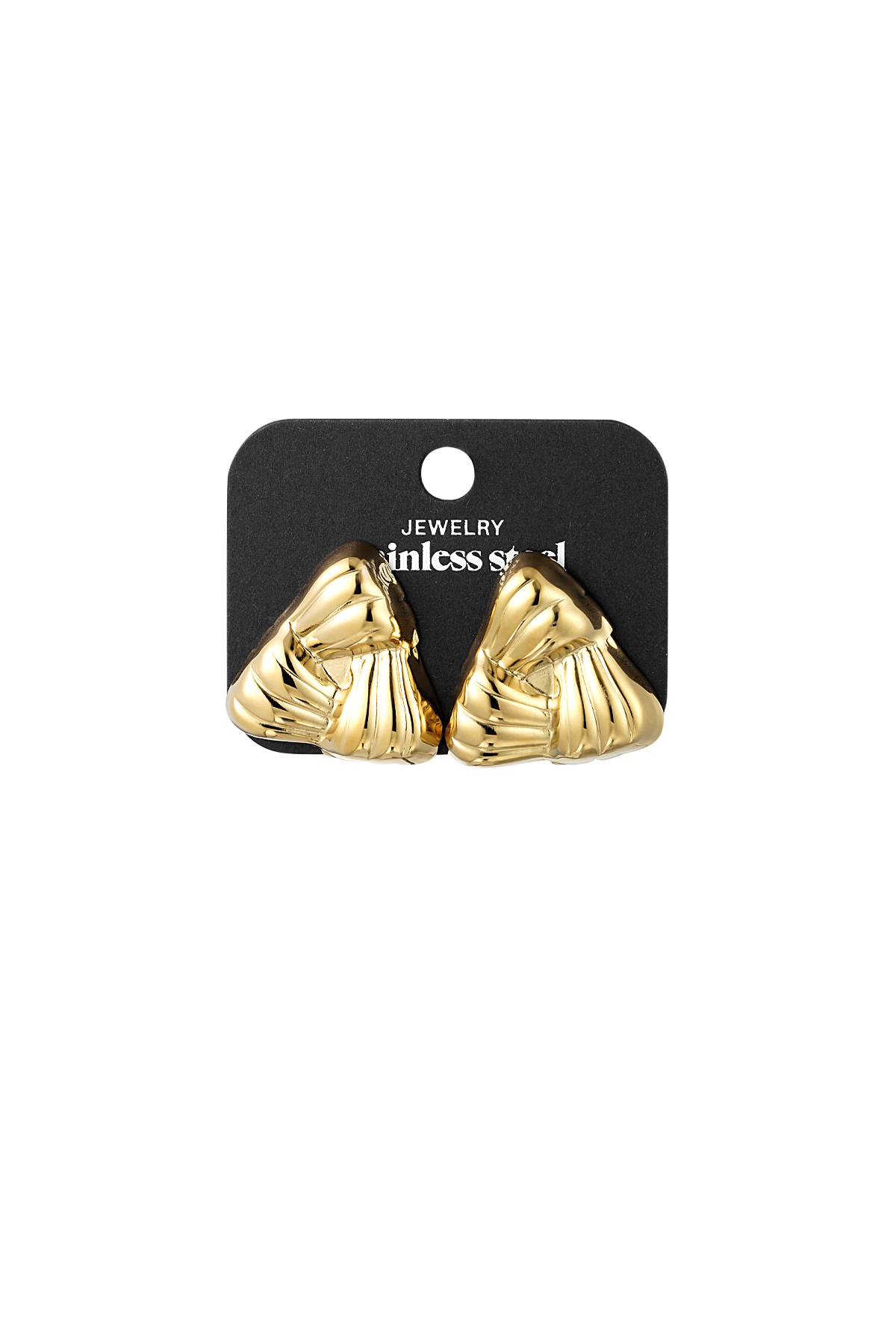 Love Triangle earrings - gold h5 Picture3