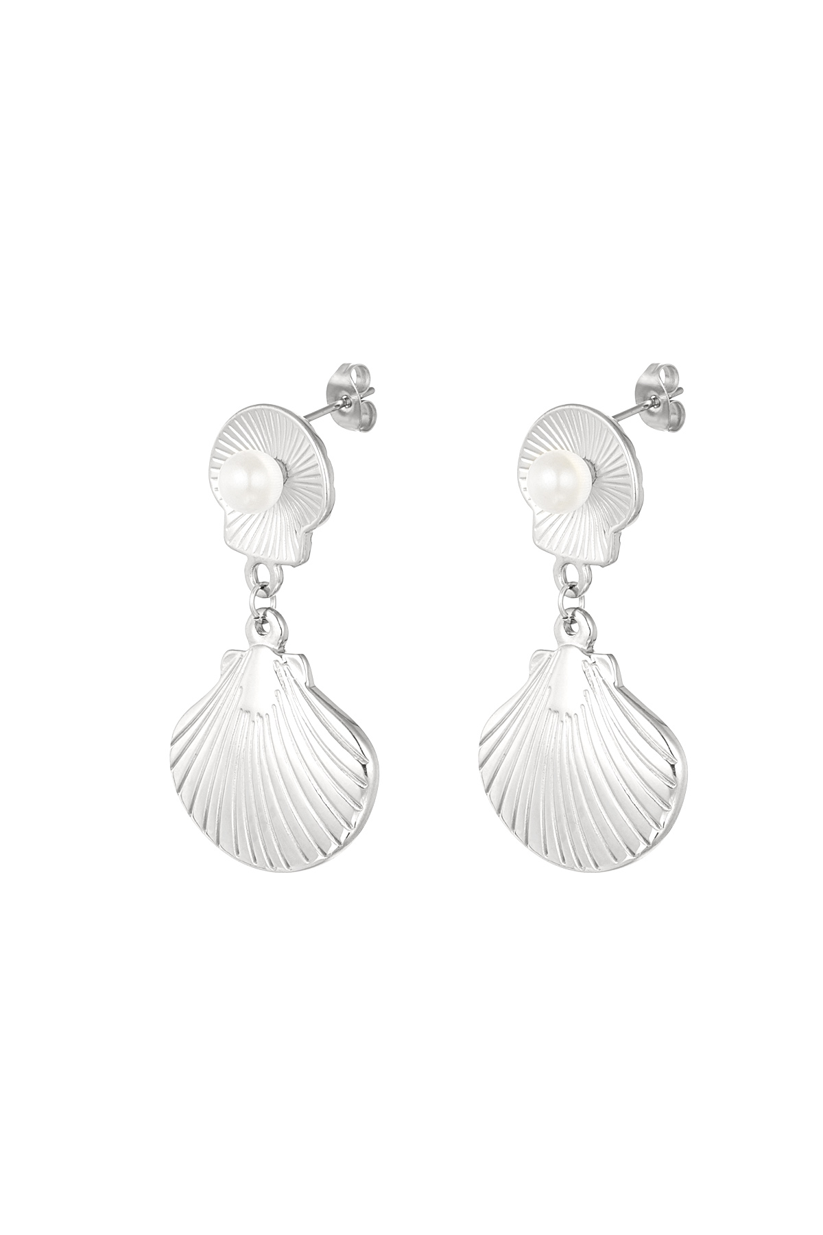 Earrings sea treasure - silver