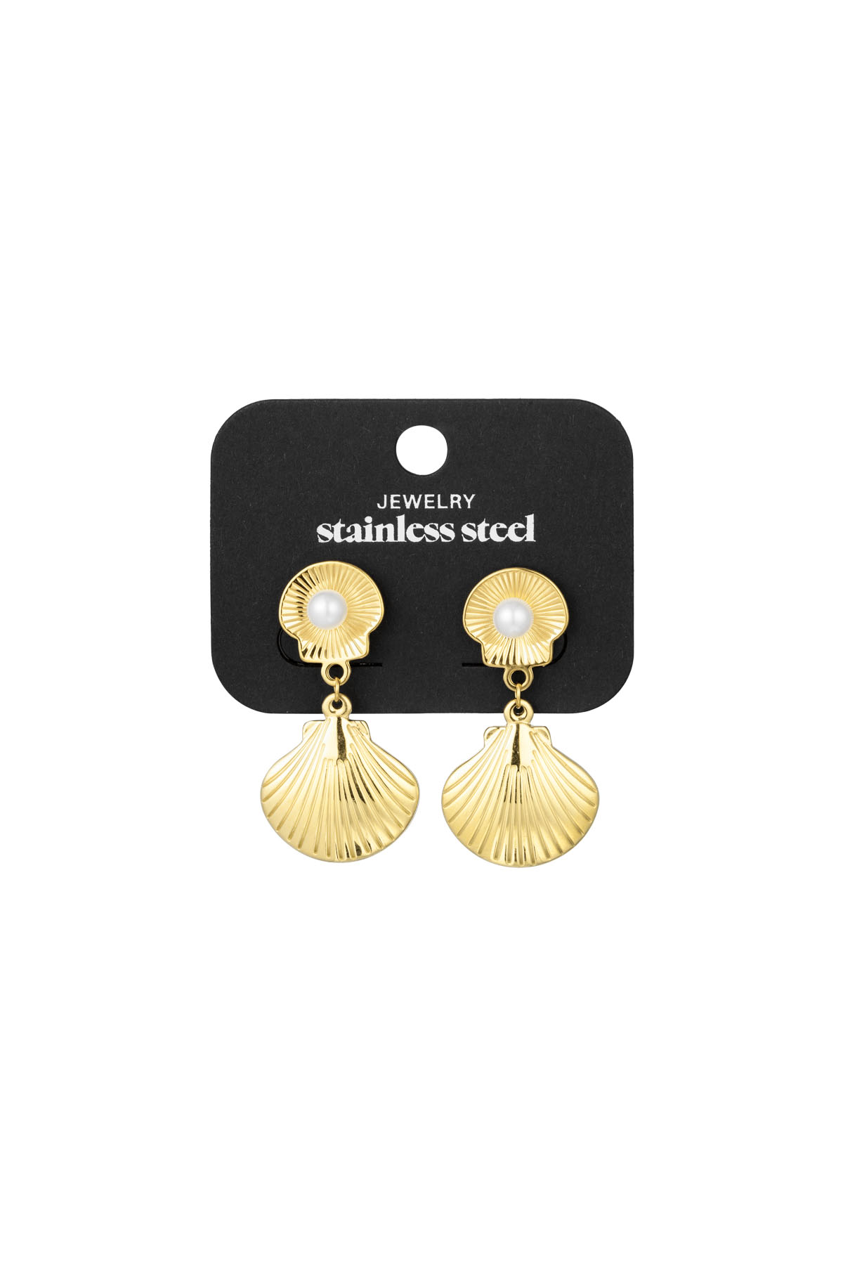 Earrings sea treasure - gold Picture3