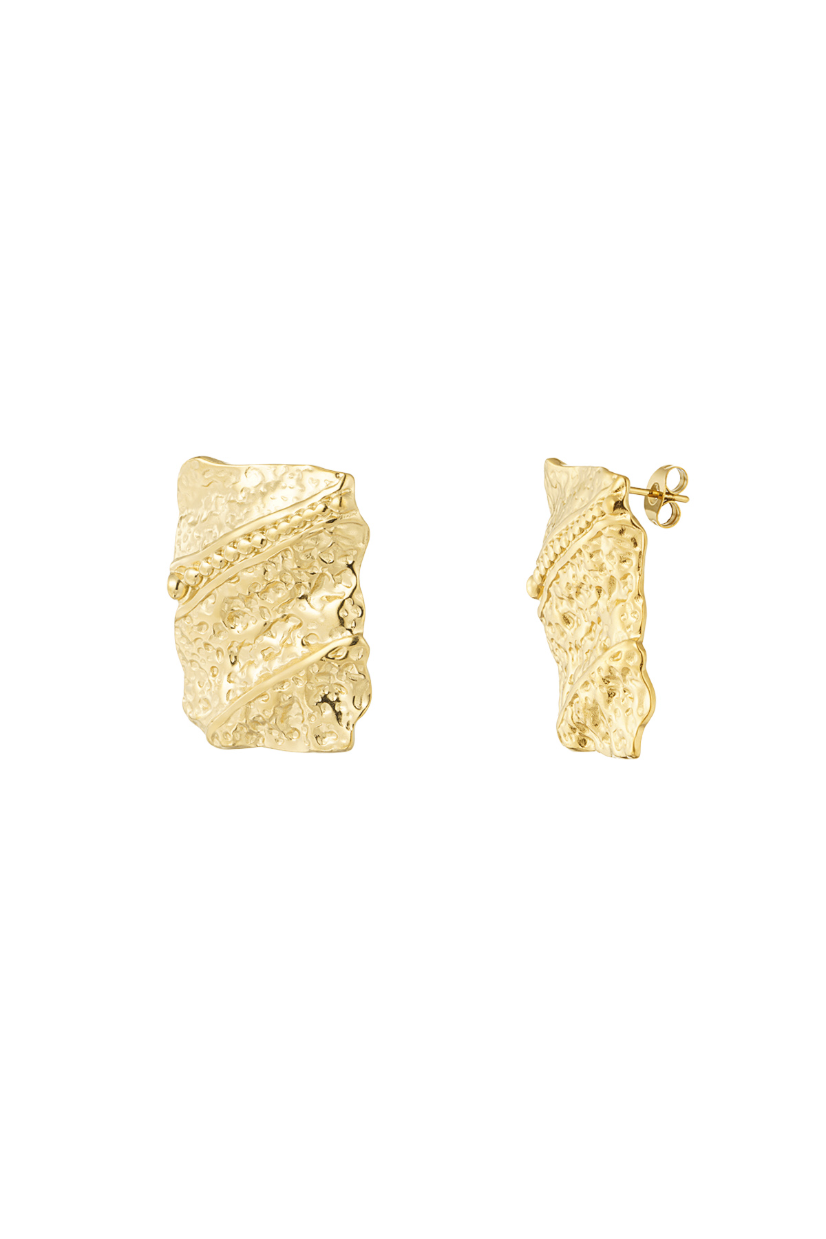 Earrings call me later - gold h5 