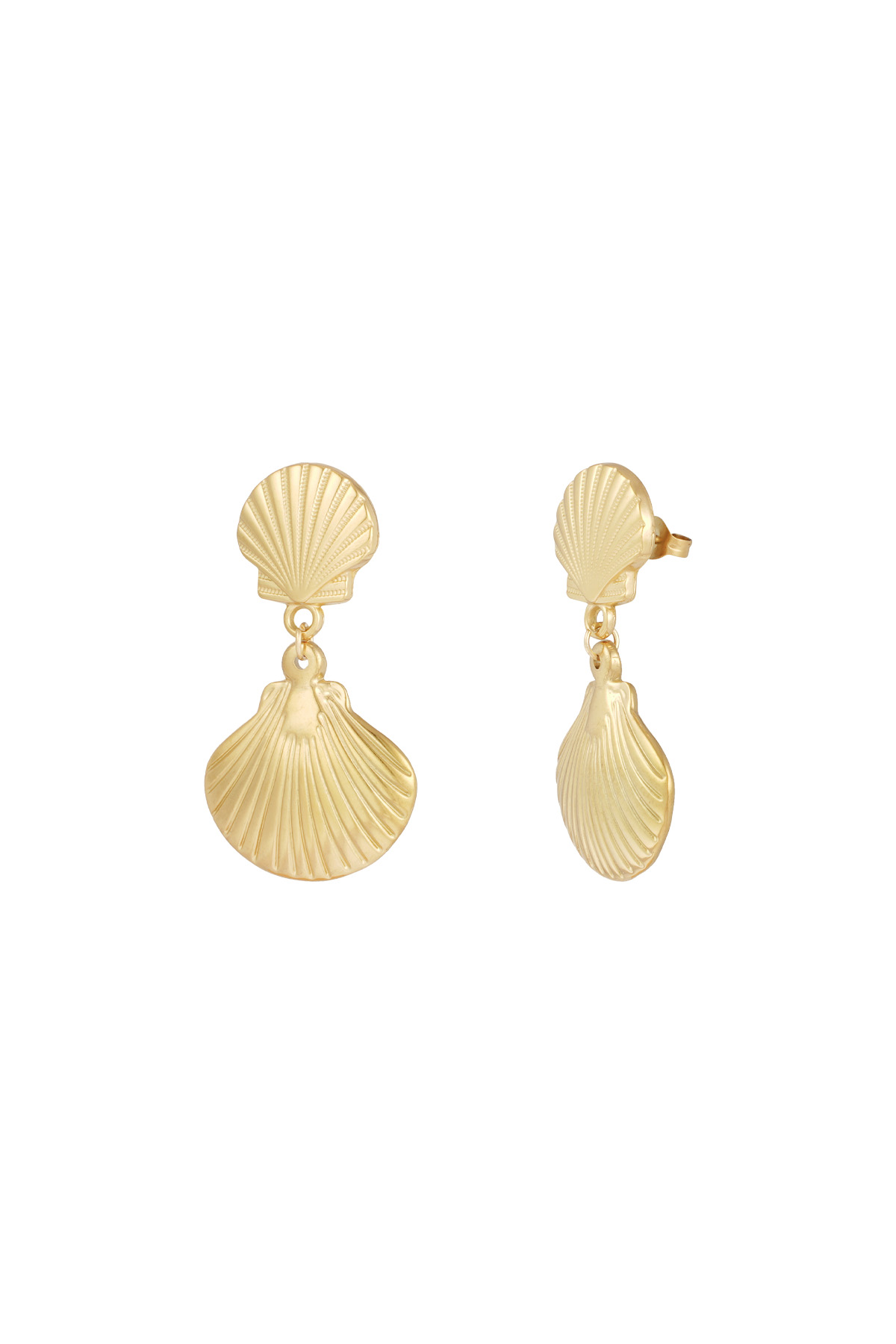 Beachy breeze earrings - gold h5 