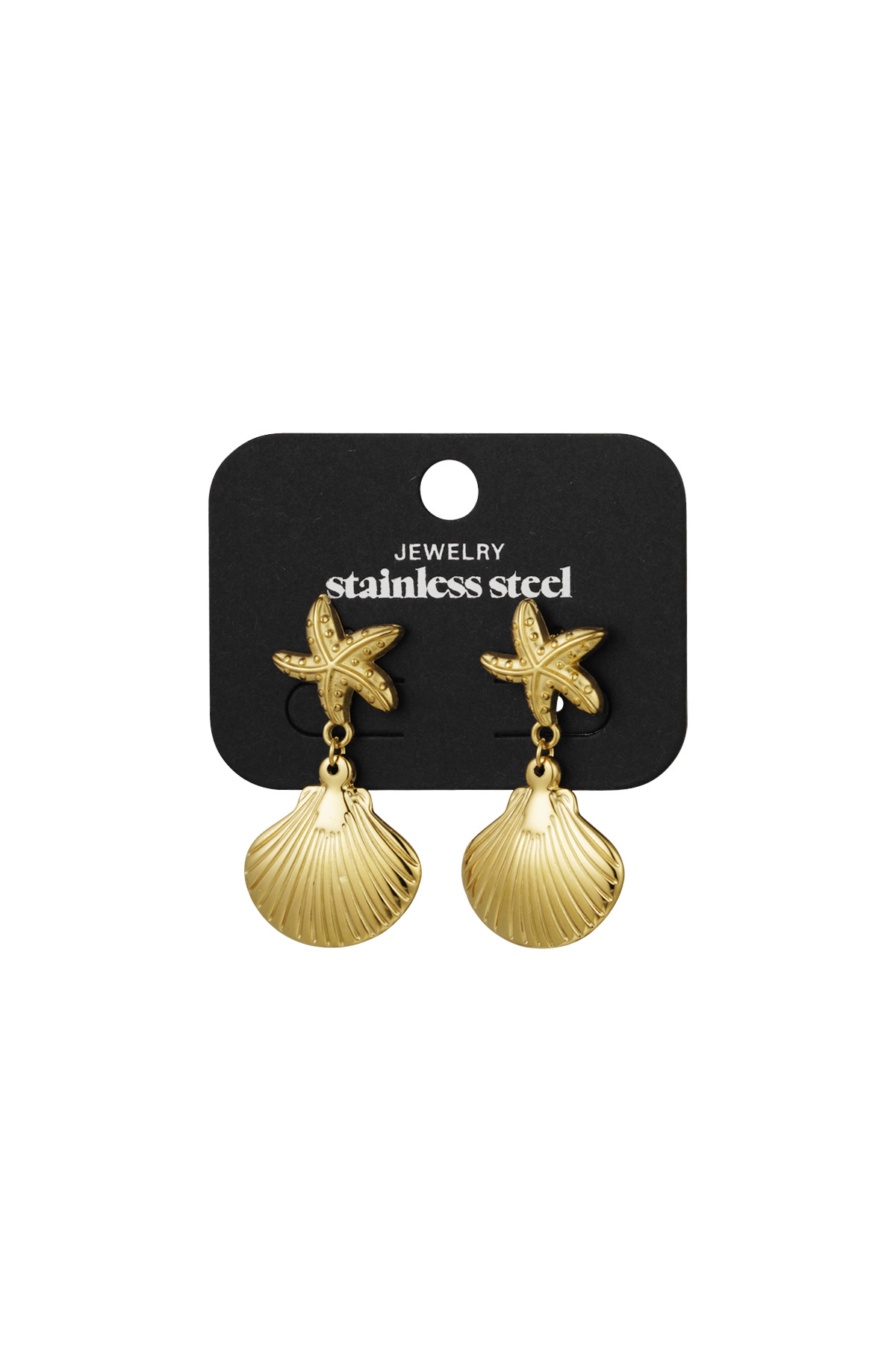 Pendientes elegantes de acero inoxidable. Imagen3