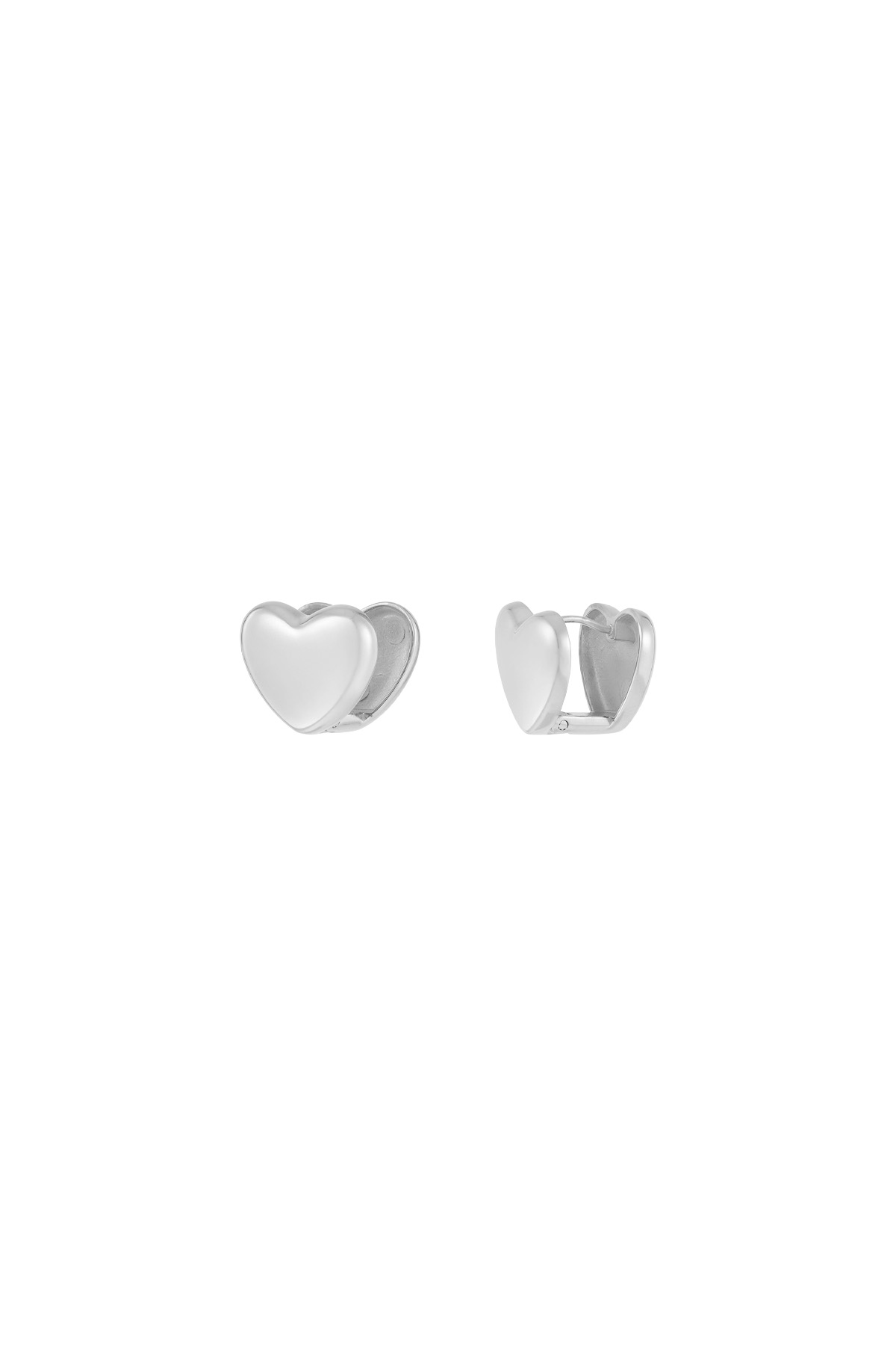 Little Hearts studs oorbellen - zilver h5 