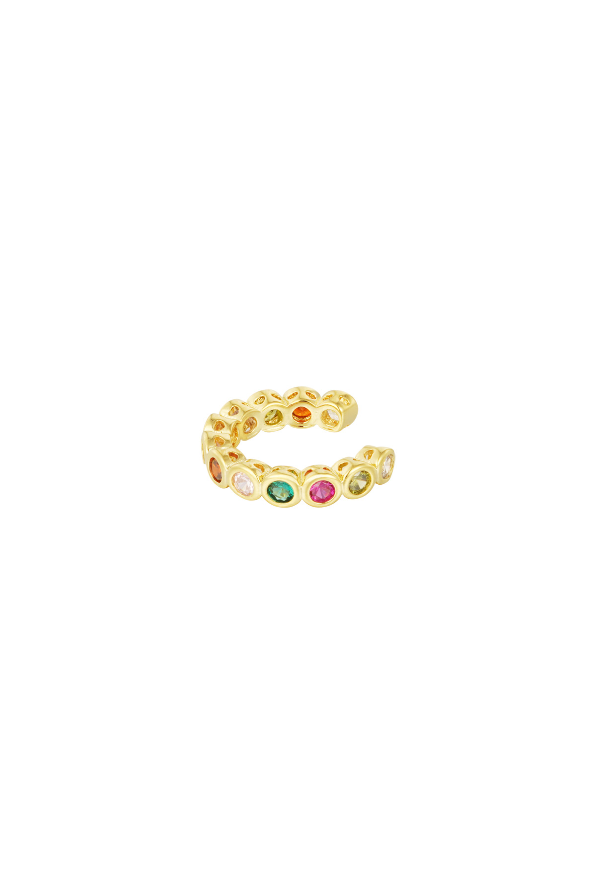 Earcuff Colorful Bliss - gold h5 