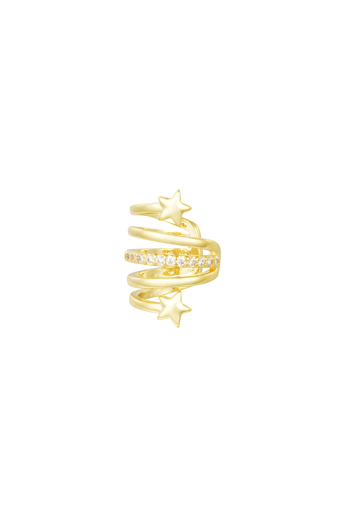 Earcuff Starlight - oro h5 