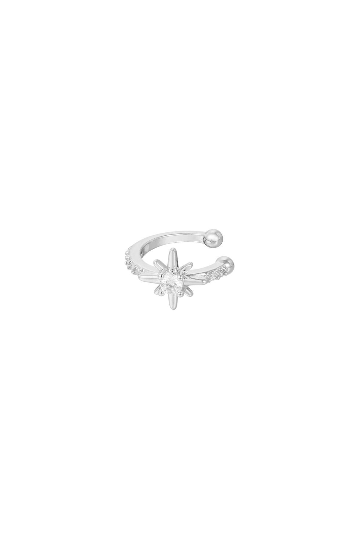 Earcuff Twinkle - silver h5 