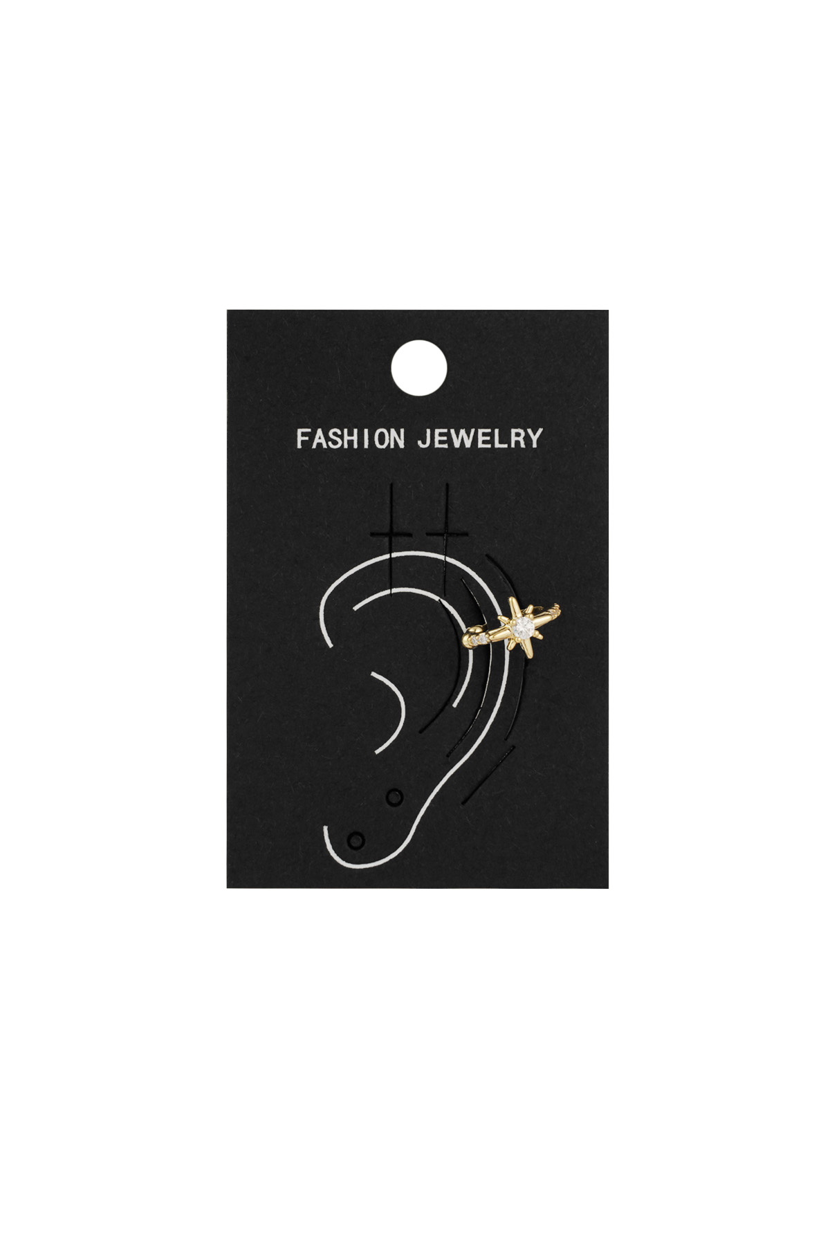 Earcuff Twinkle - goud h5 Afbeelding4