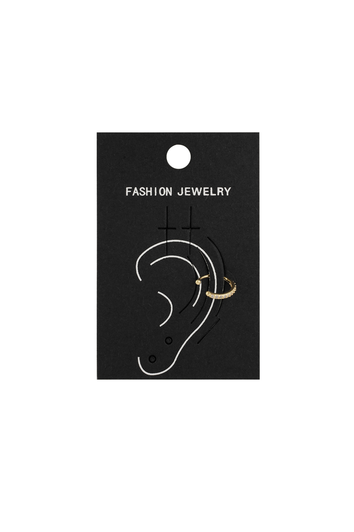 Earcuff Sparkle - gold h5 Picture4