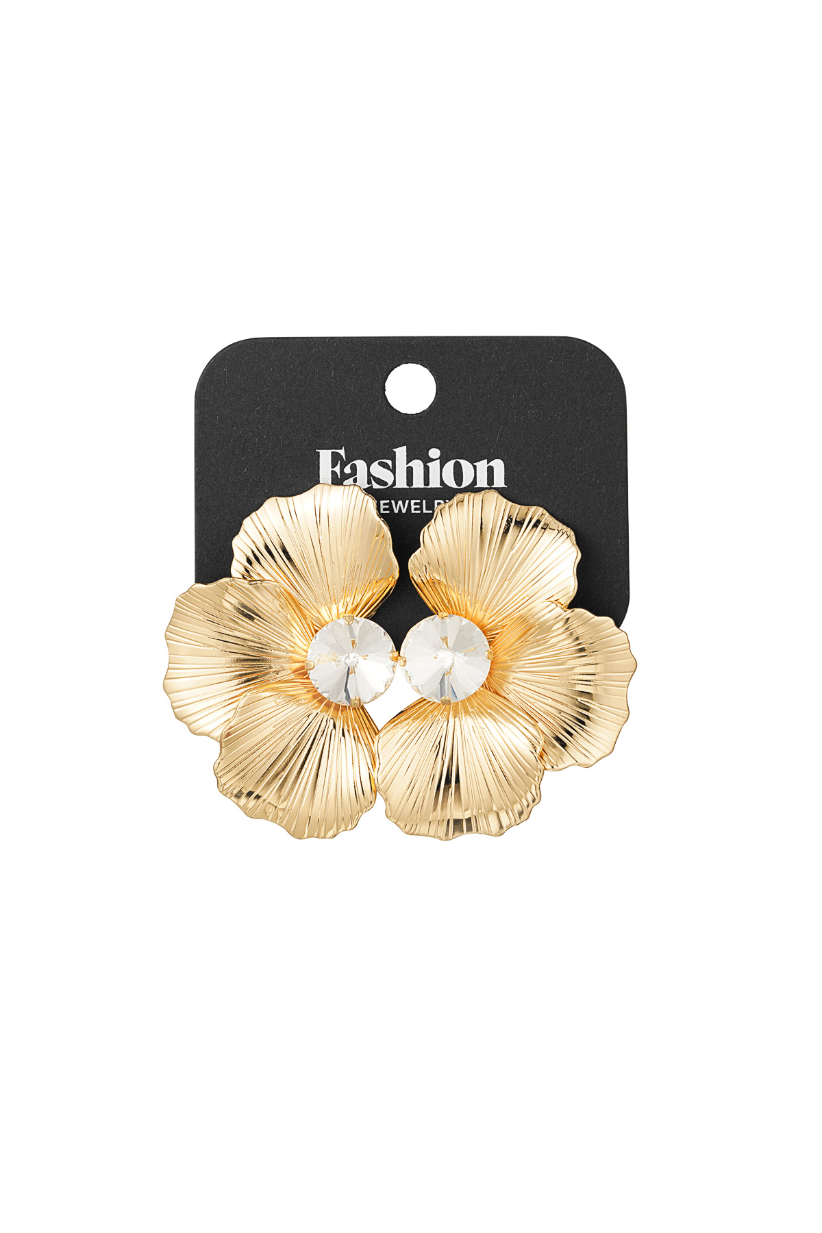 Lost flower earrings - gold h5 Picture2