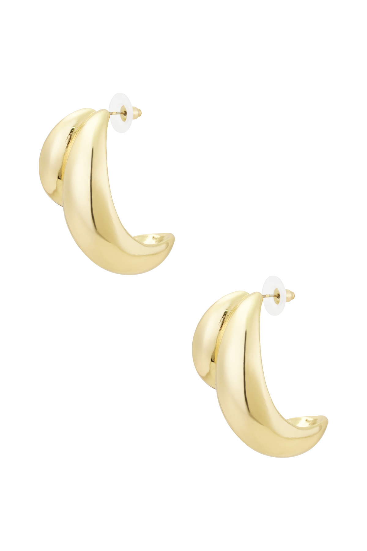 Earrings timeless treasure - Gold color