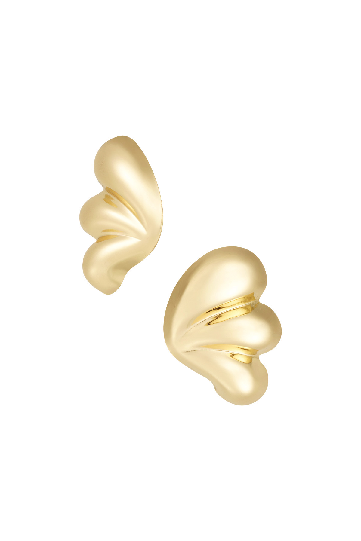 Earrings electric elegance - gold h5 