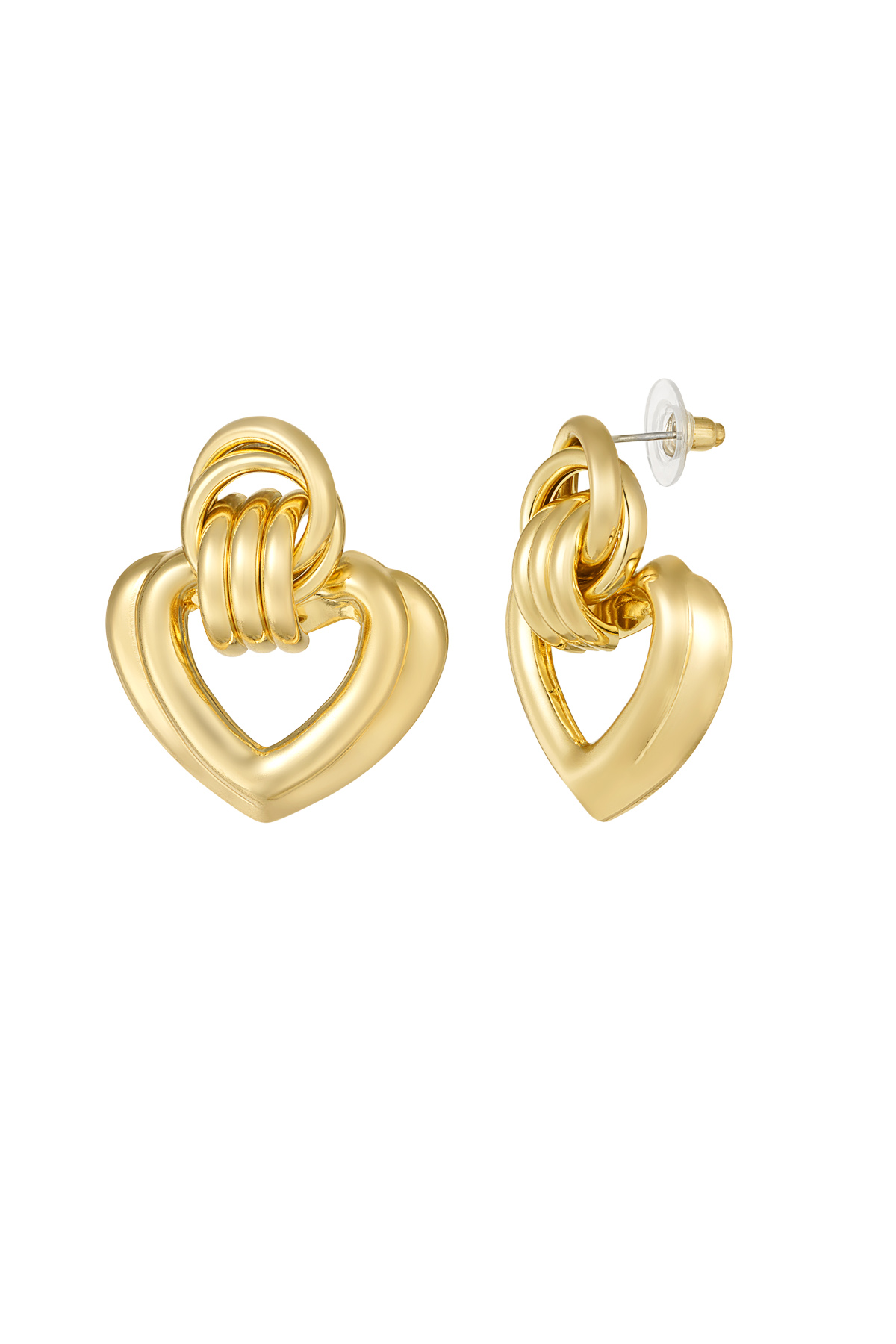 My Heart is Yours earrings - gold h5 