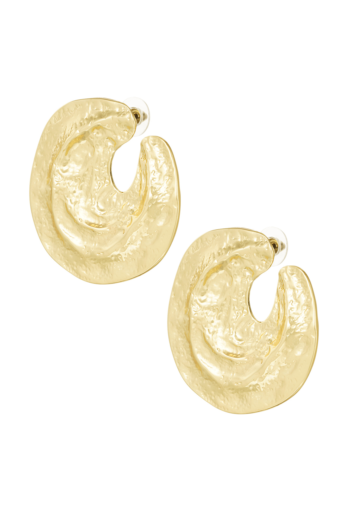 Divine dangles earrings - gold h5 