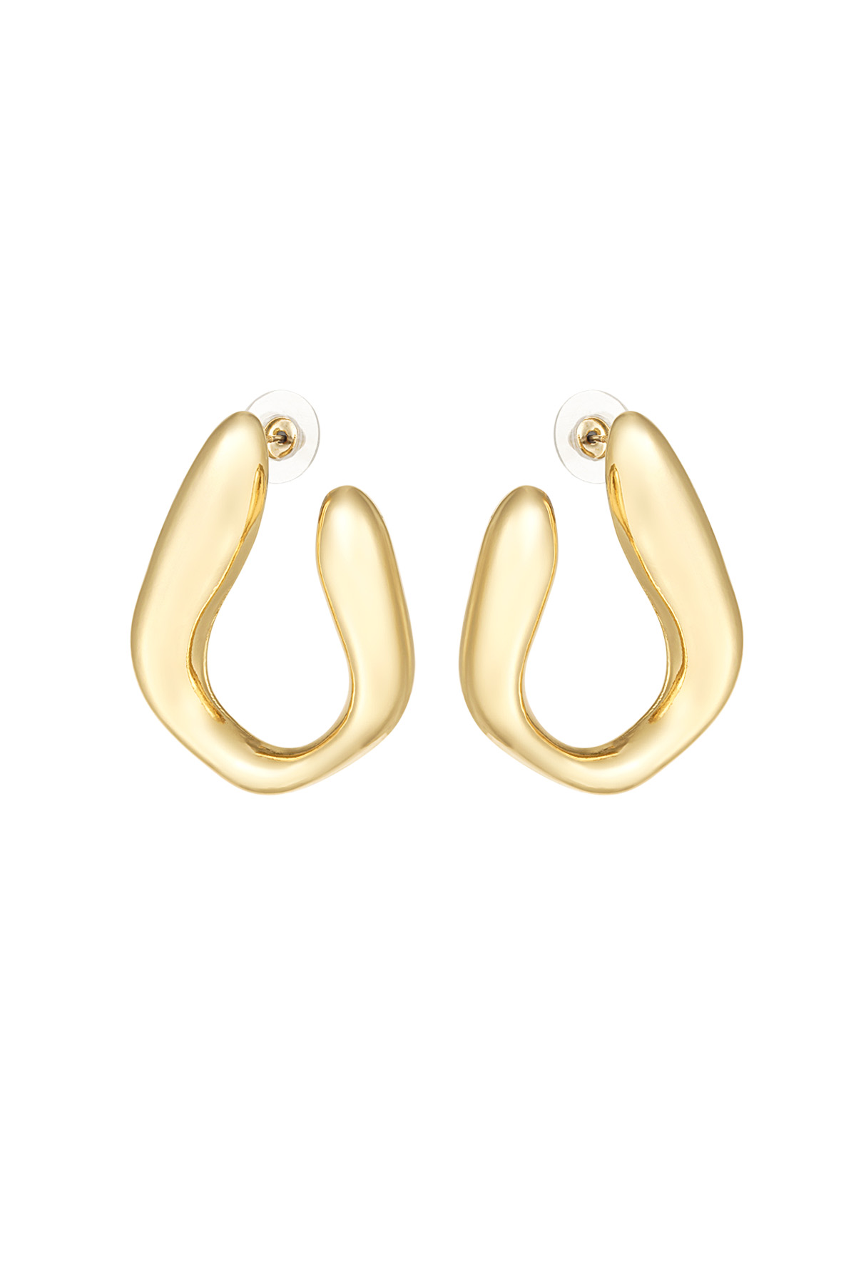 Twist & shout earrings - gold h5 