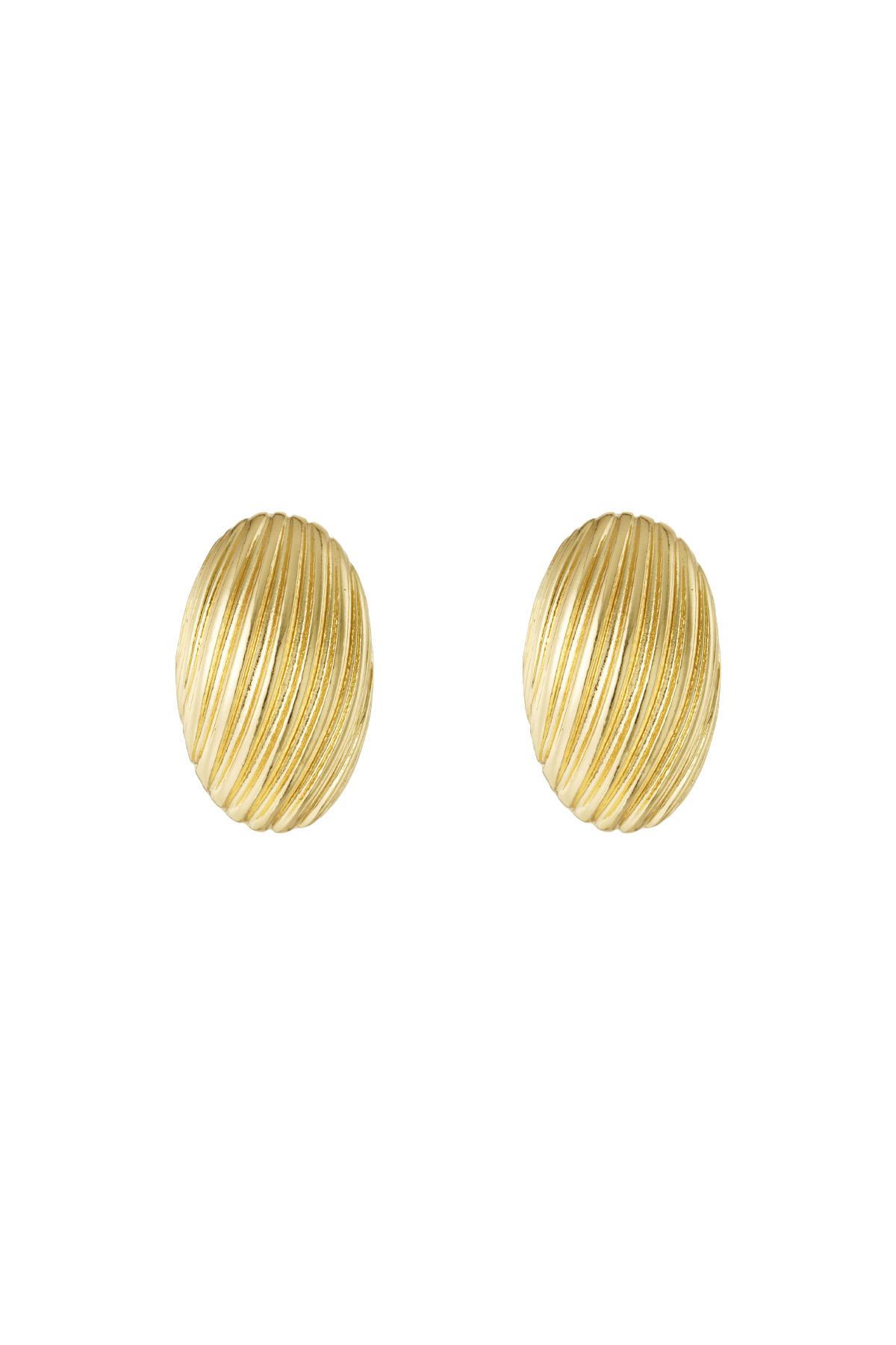 Royal glam earrings - gold h5 