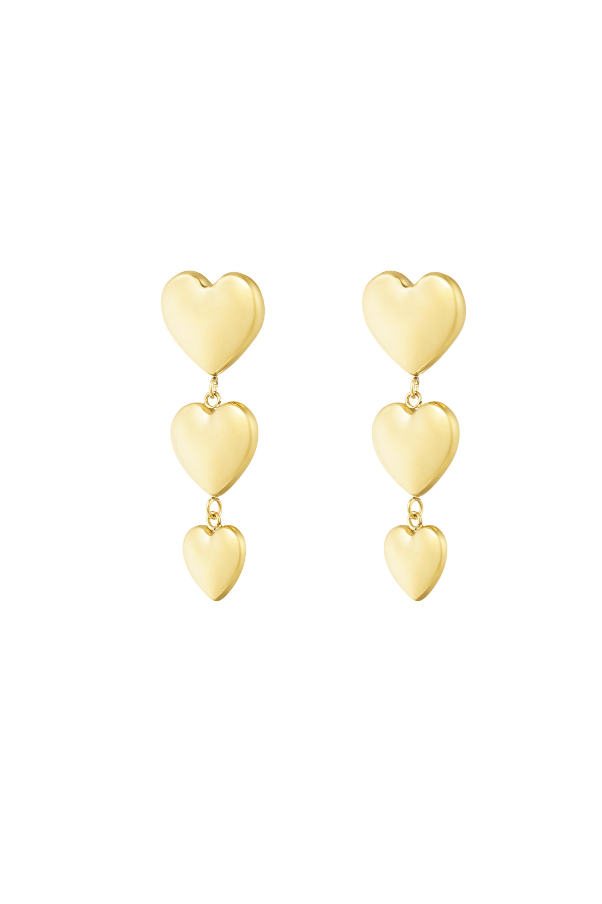 Boucles d'oreilles Romantic Vibes - or h5 