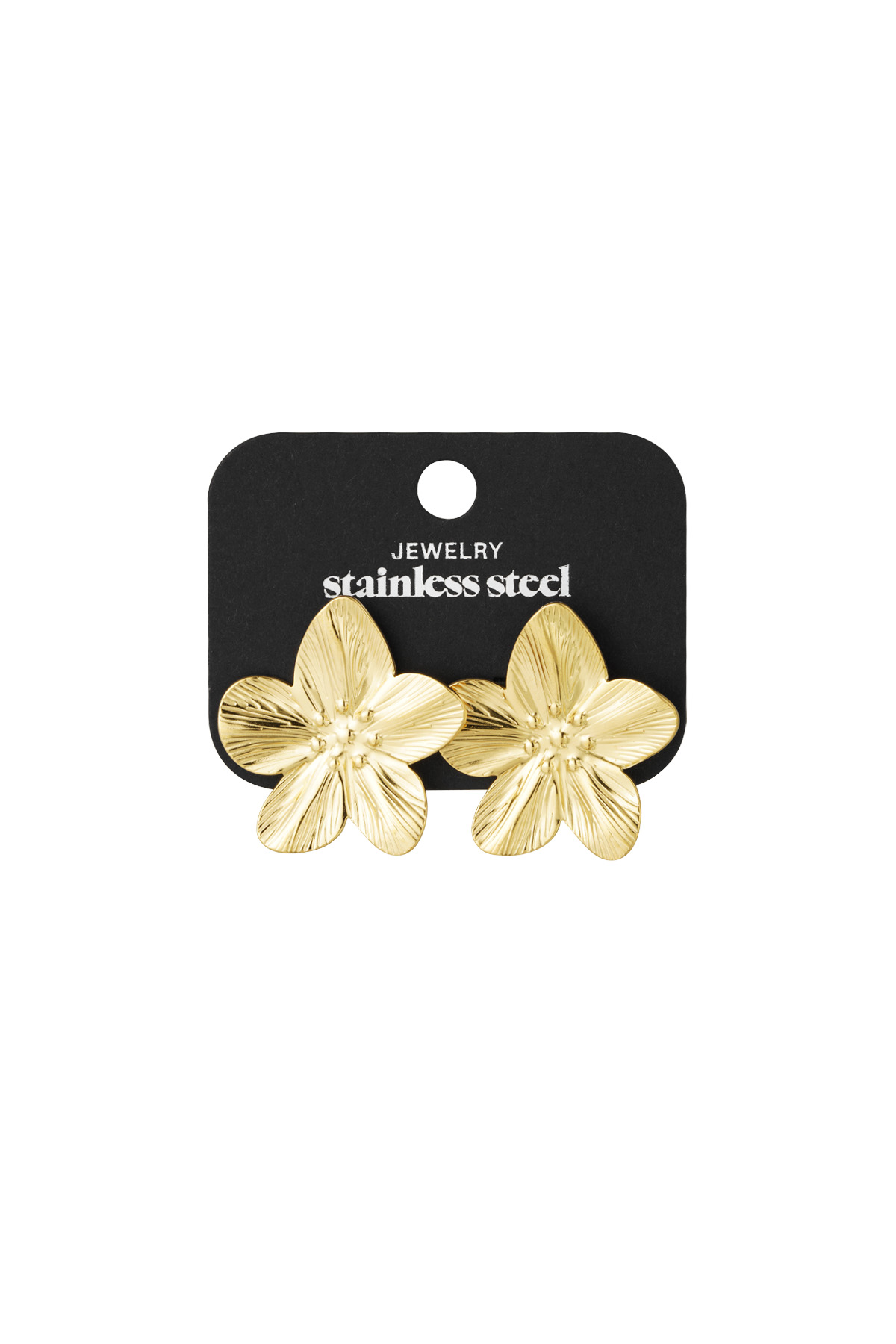 Pendientes petal pop - dorado h5 Imagen3