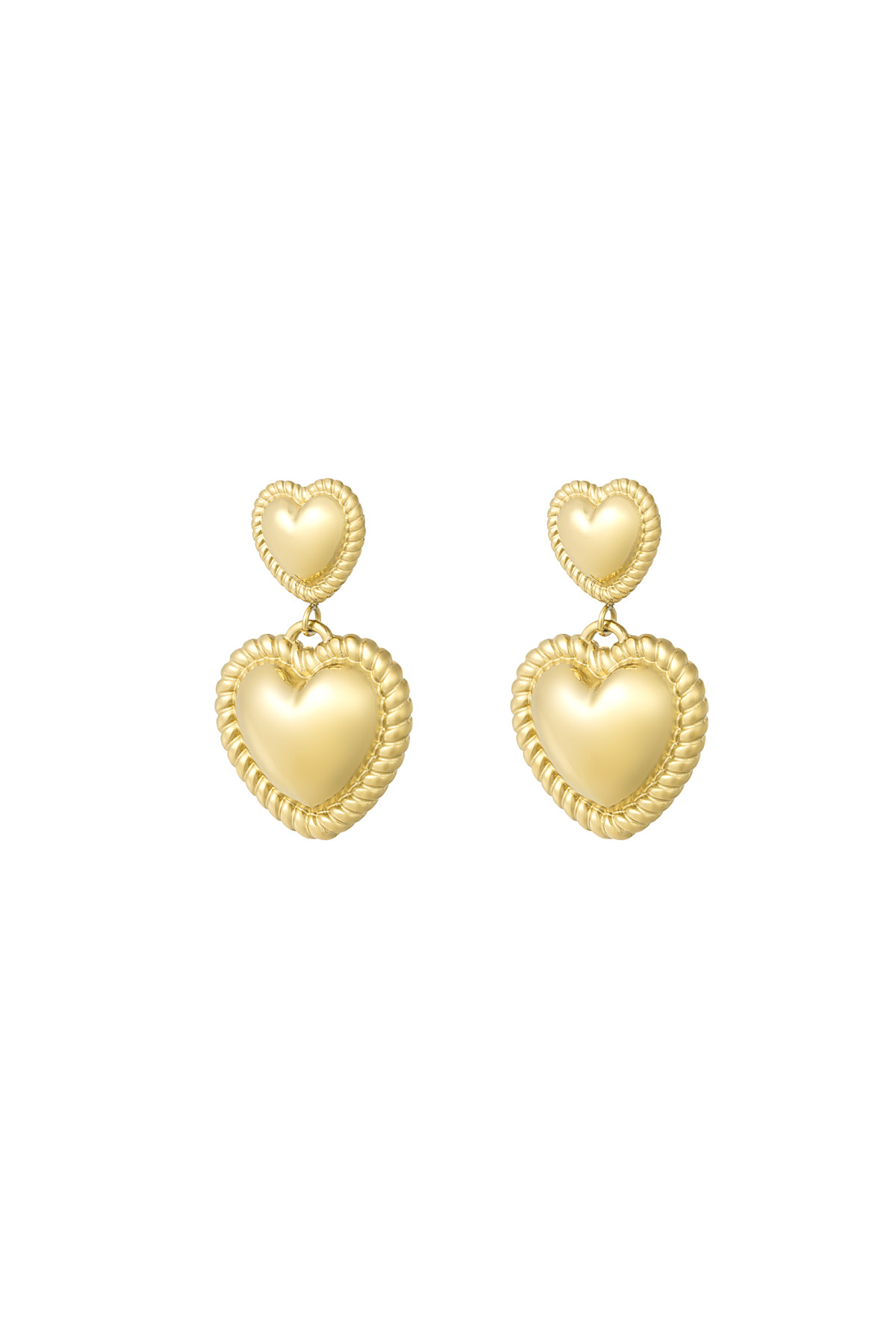 My Sweetheart earrings - gold 