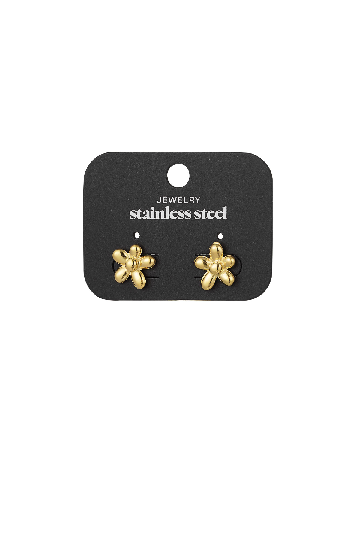 Cute Daisy Flower earrings - gold h5 Picture2