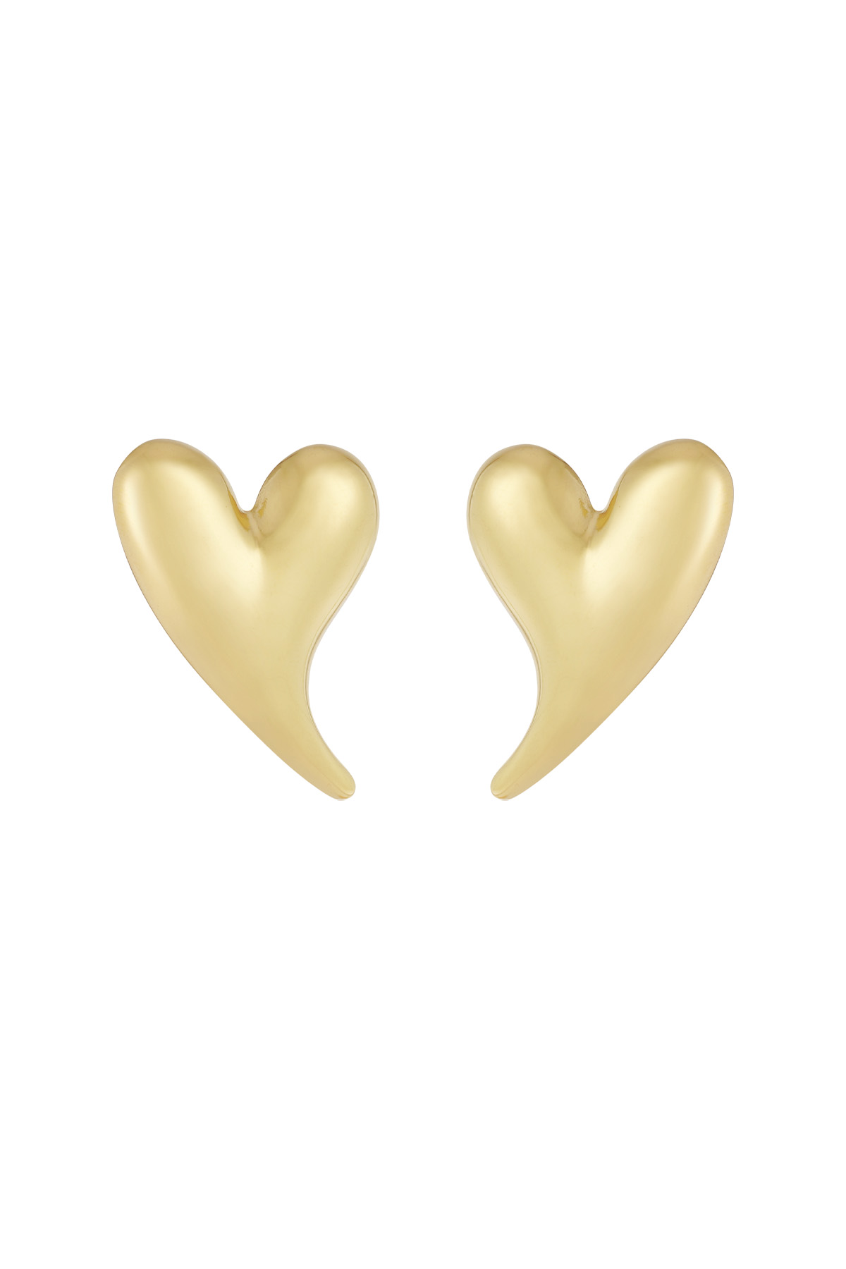 Curvy Love Ohrringe - Gold h5 