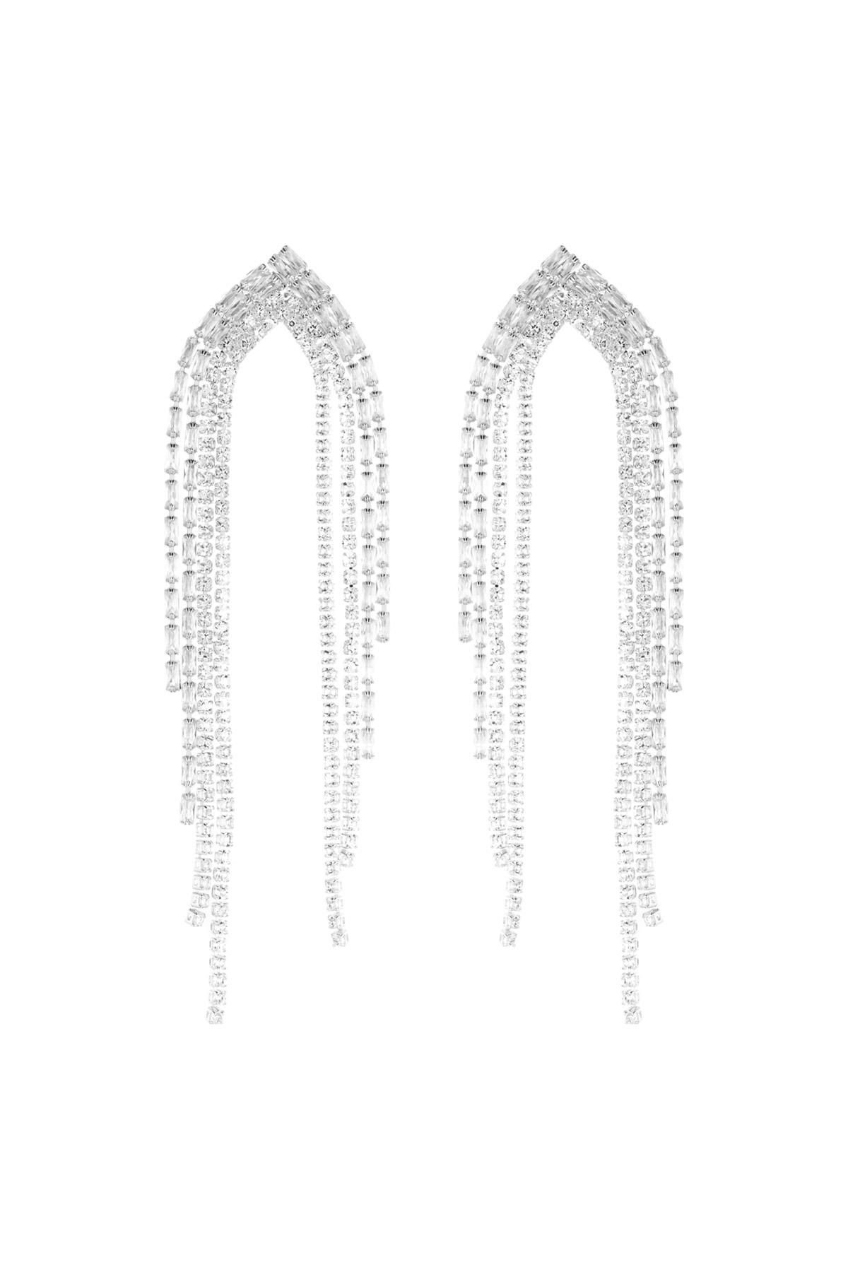 Radiant romance earrings - silver h5 Picture3