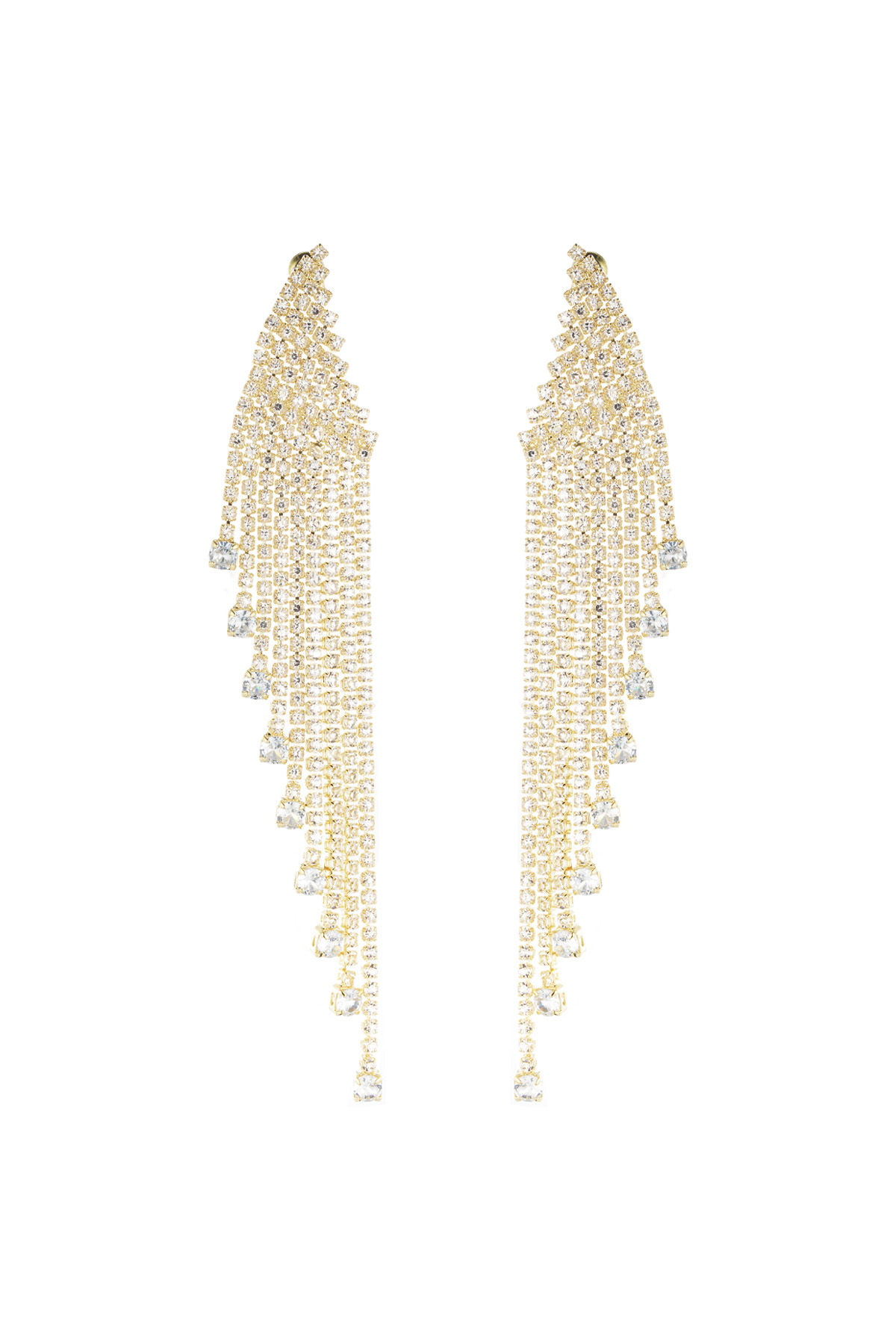 Ultimate glamour earrings - gold h5 Picture3