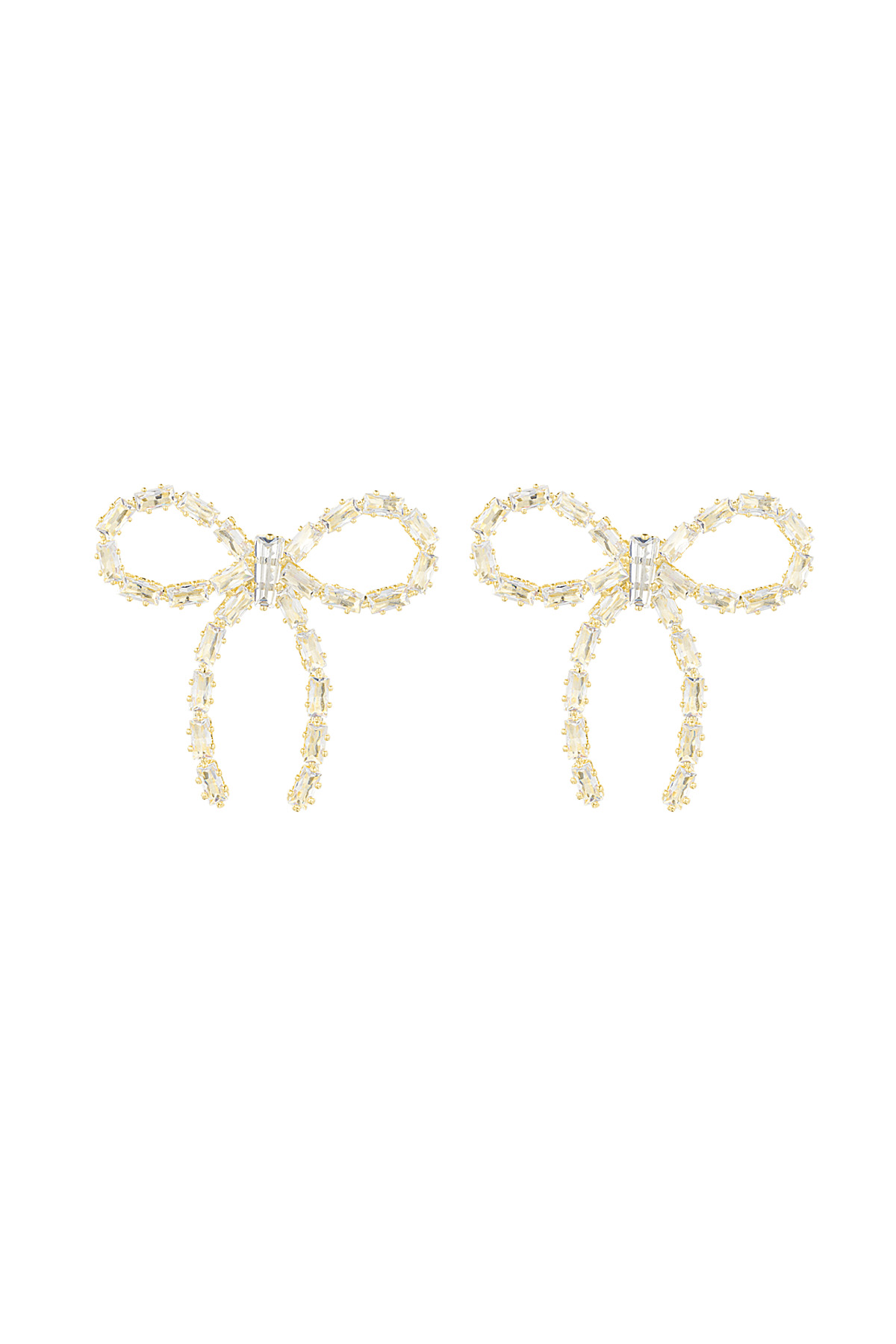 Merry bow earrings - gold h5 Picture3