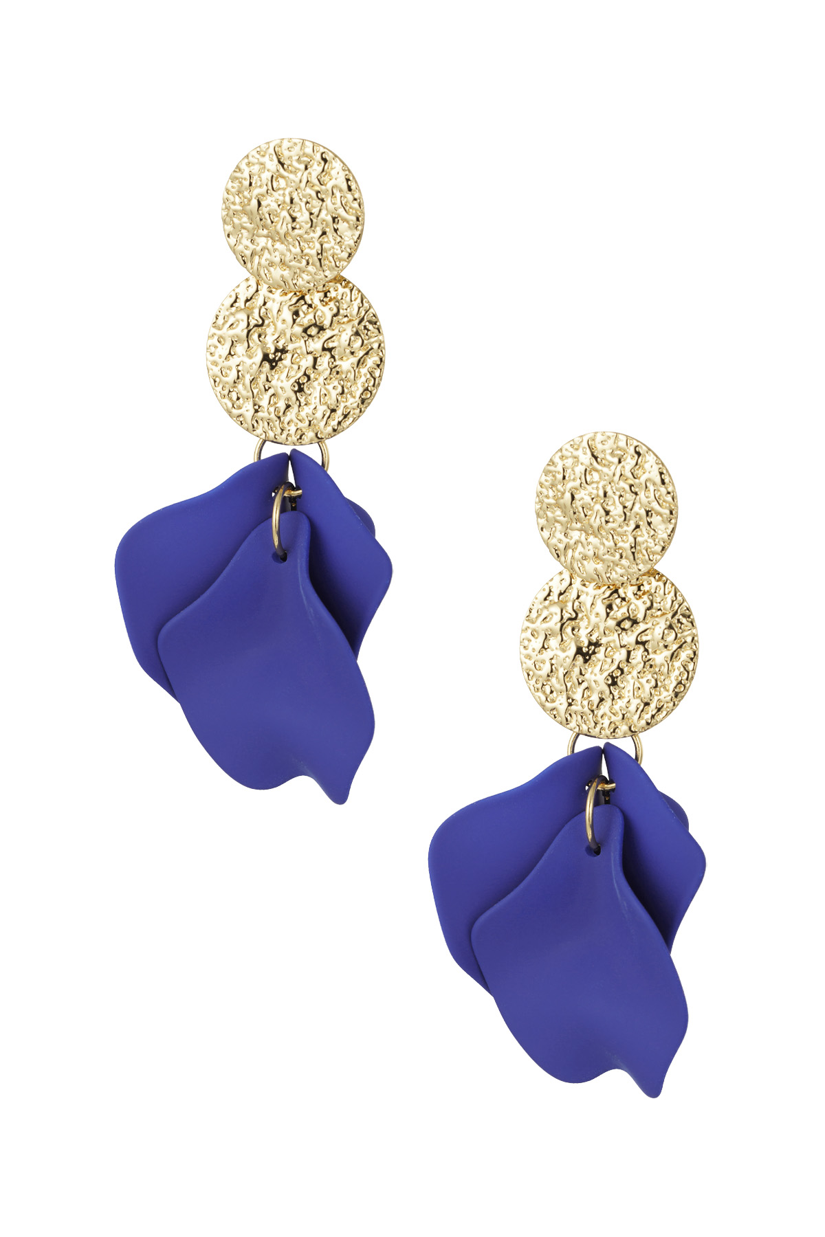 Blooming Chic earrings - blue h5 