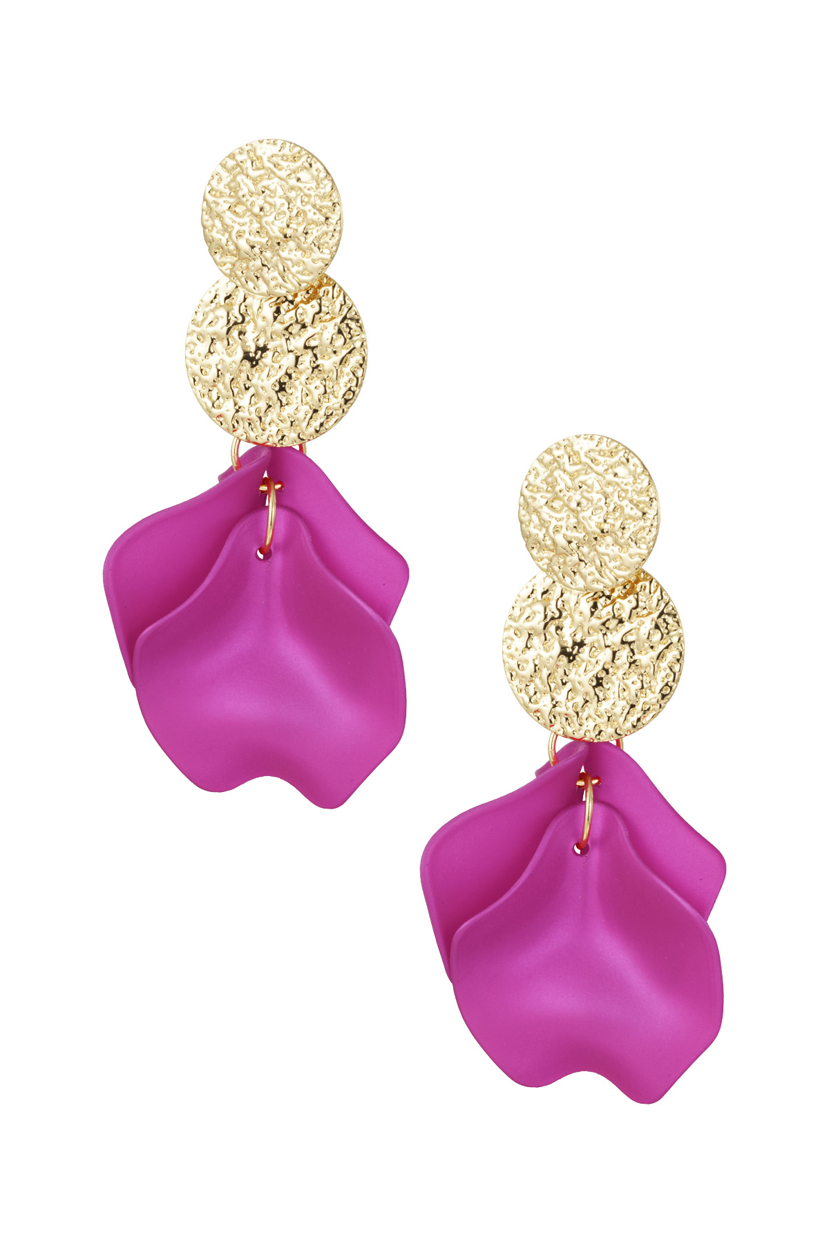 Pendientes Blooming Chic - rosa h5 